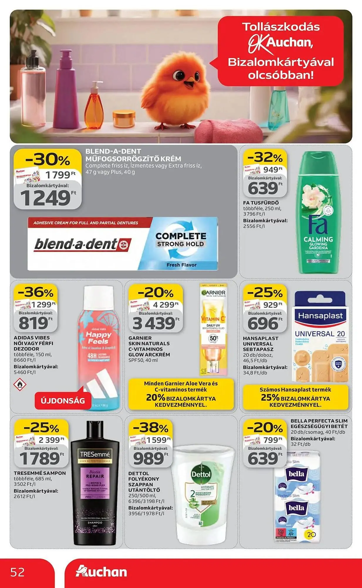 Katalógus Auchan akciós újság március 19.-tól március 25.-ig 2026. - Oldal 52