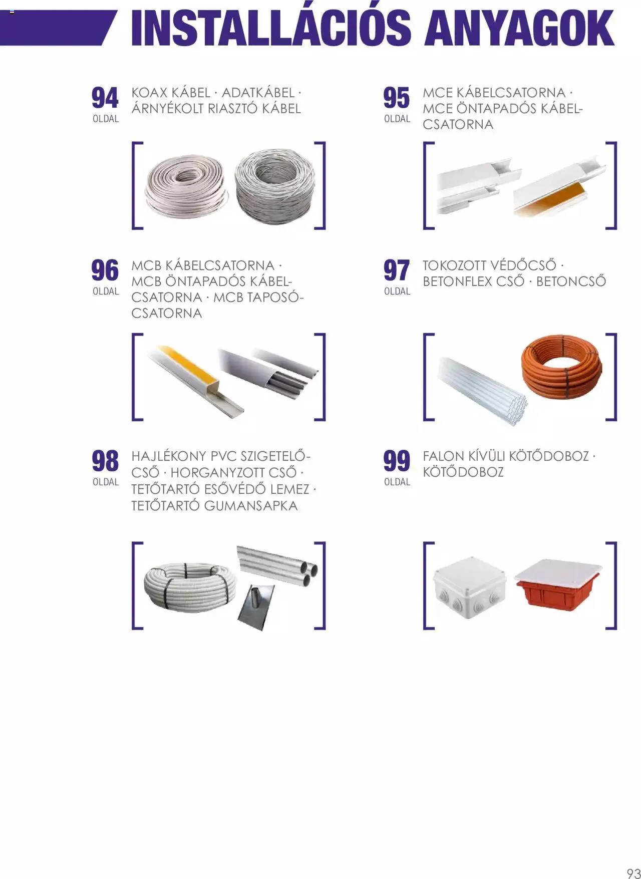 Katalógus Mentavill - Termékkatalógus 2022-2023 december 21.-tól december 31.-ig 2024. - Oldal 94