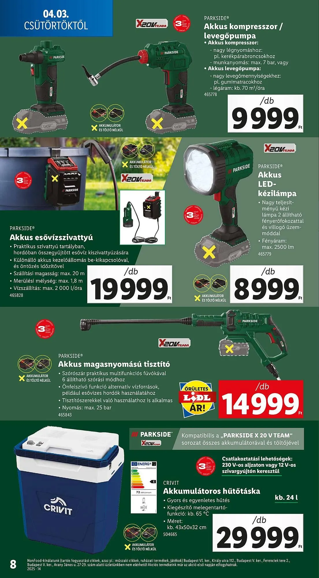 Katalógus Lidl akciós újság április 3.-tól április 9.-ig 2025. - Oldal 8