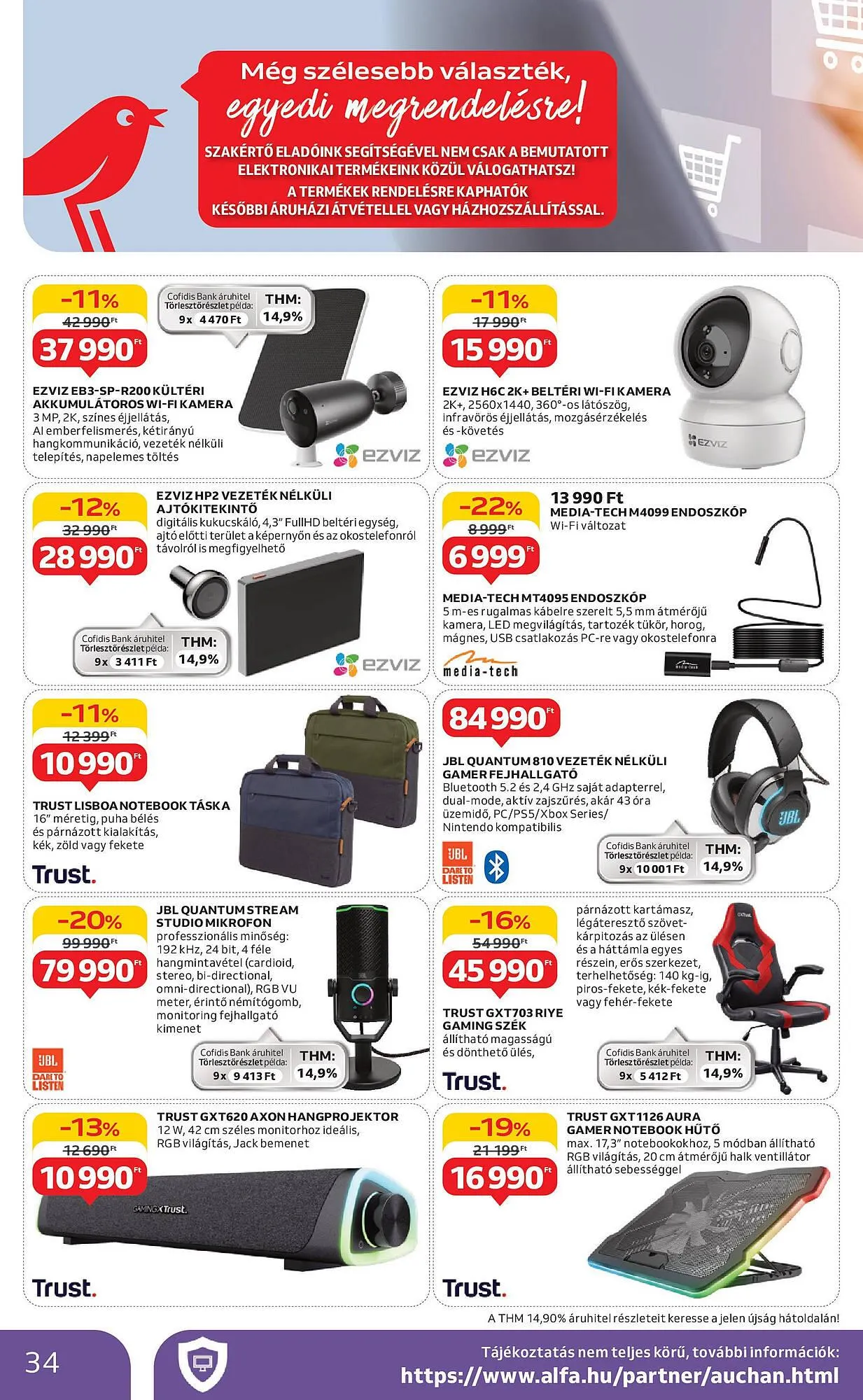 Katalógus Auchan akciós újság április 24.-tól április 30.-ig 2025. - Oldal 34