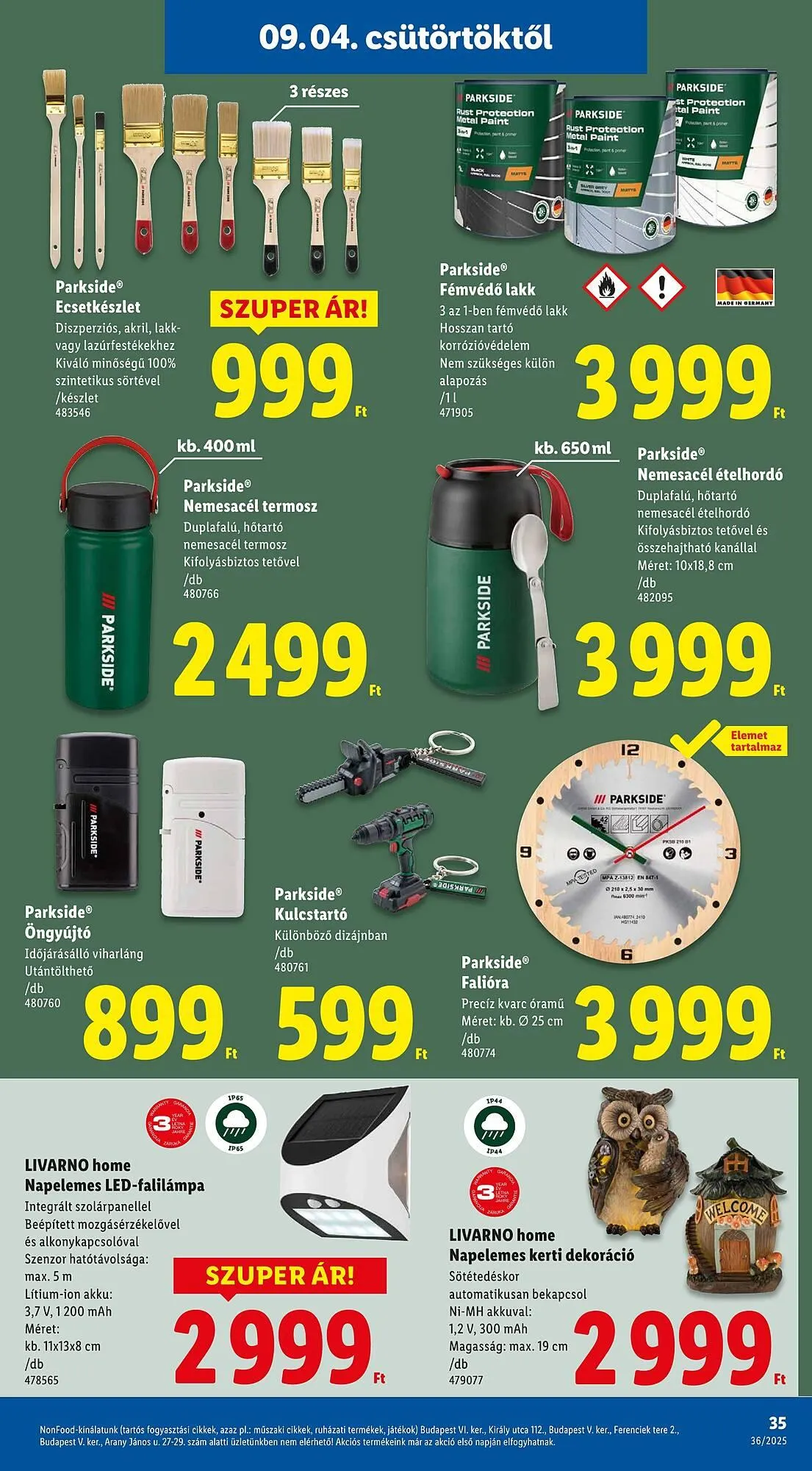 Katalógus Pick-Lidl Nyereményjáték 2025.09.24 akciós újság szeptember 4.-tól szeptember 10.-ig 2025. - Oldal 35