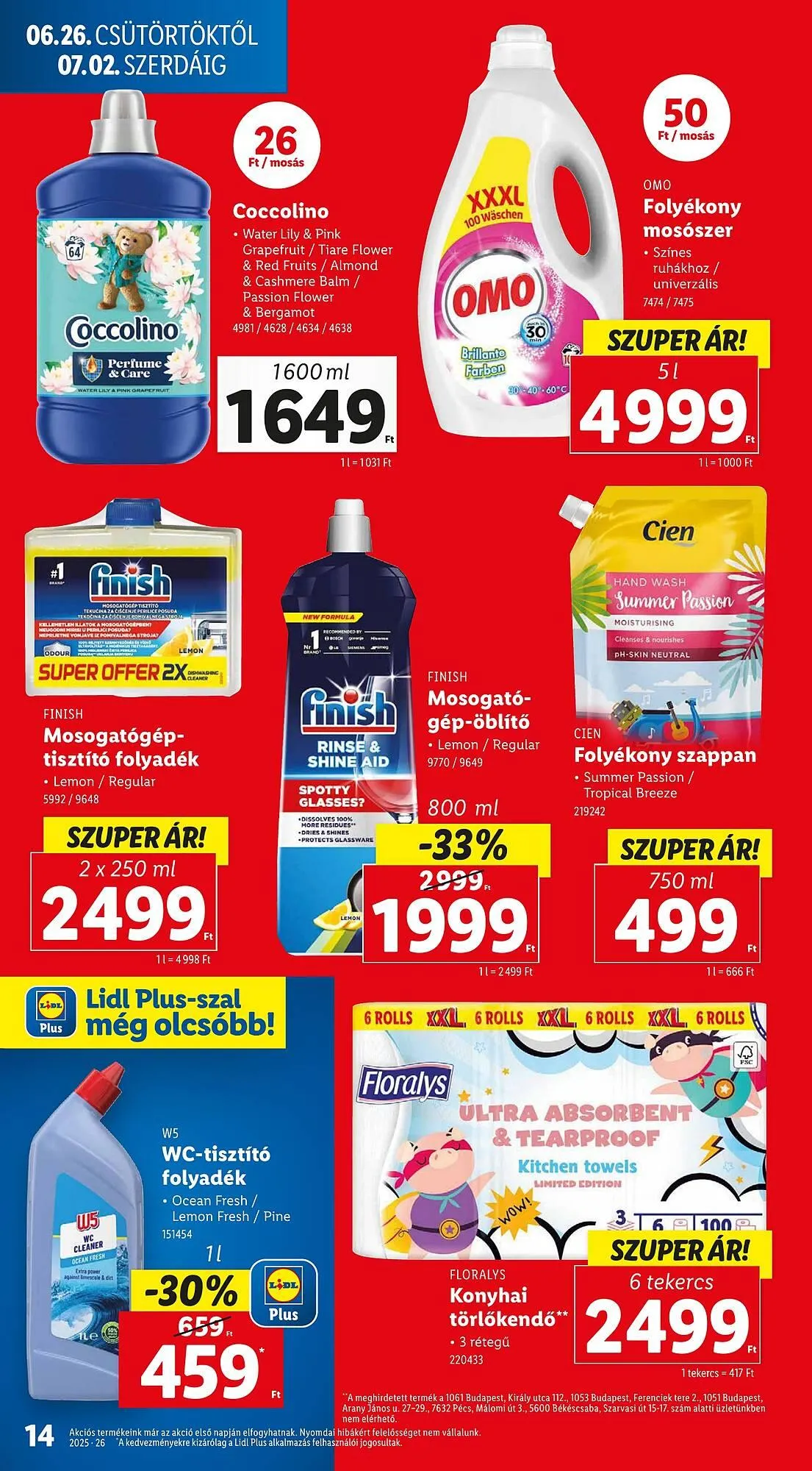Katalógus Lidl akciós újság június 26.-tól július 2.-ig 2025. - Oldal 14
