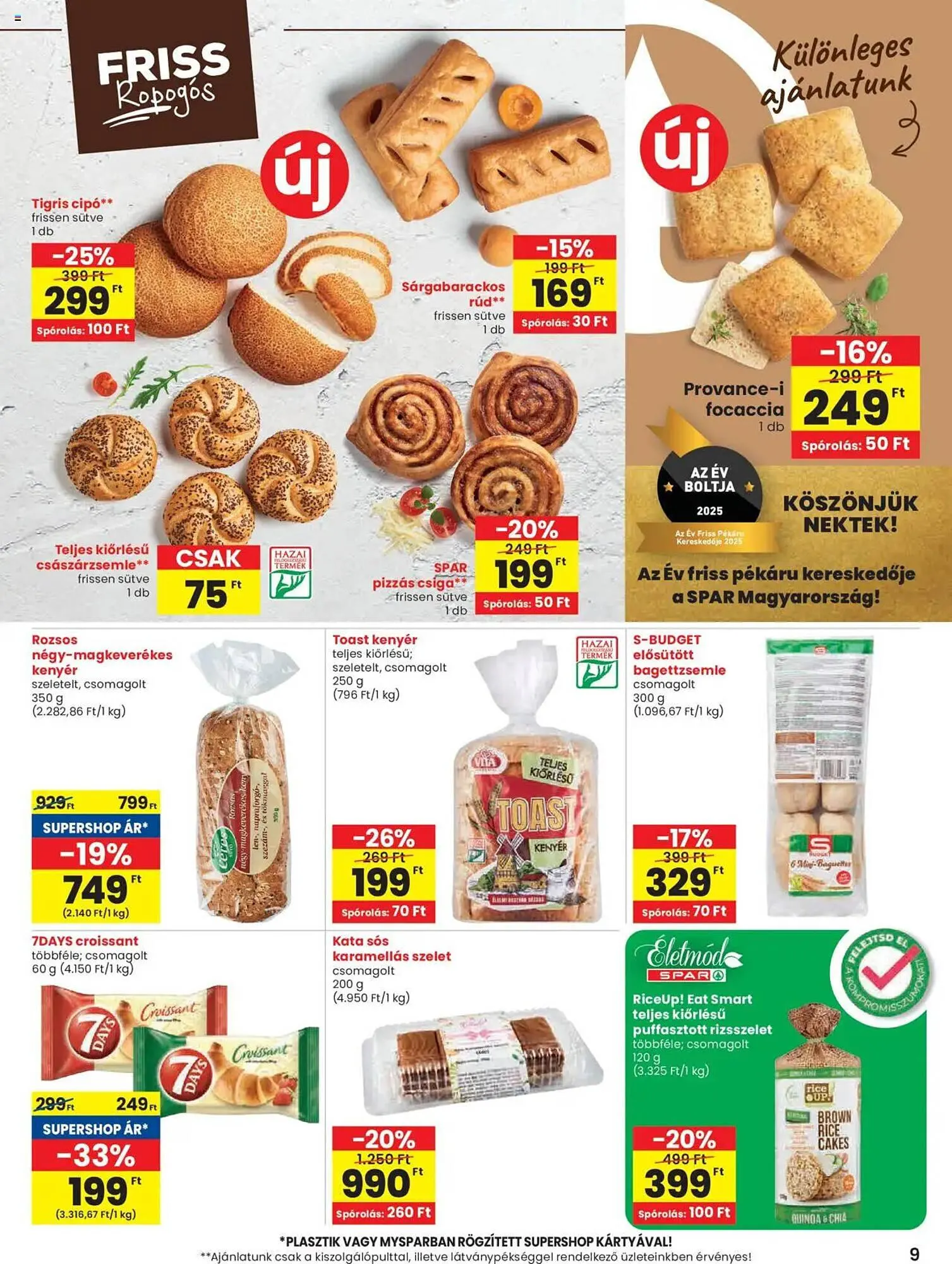 Katalógus Spar akciós újság július 31.-tól augusztus 6.-ig 2025. - Oldal 9
