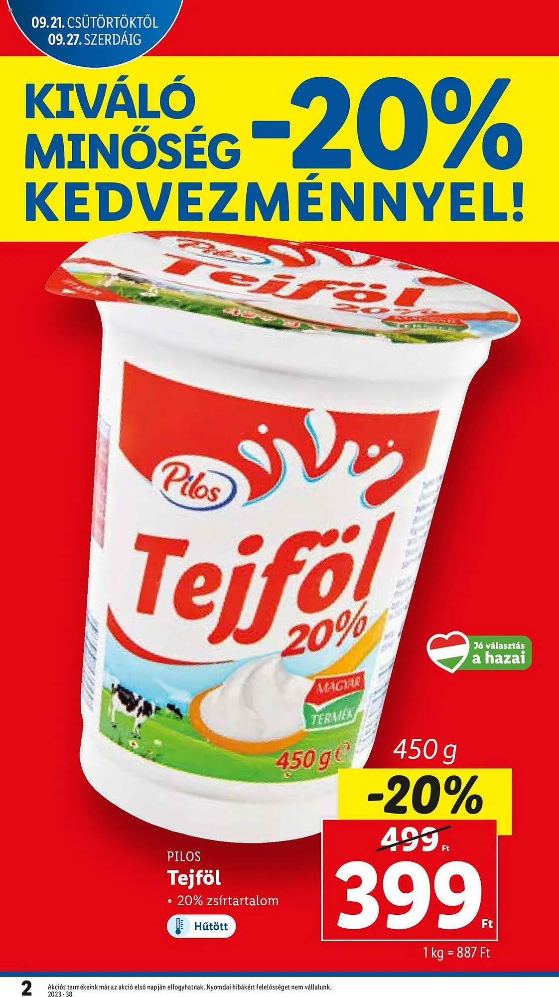 Katalógus Lidl akciós újság szeptember 21.-tól szeptember 27.-ig 2023. - Oldal 2