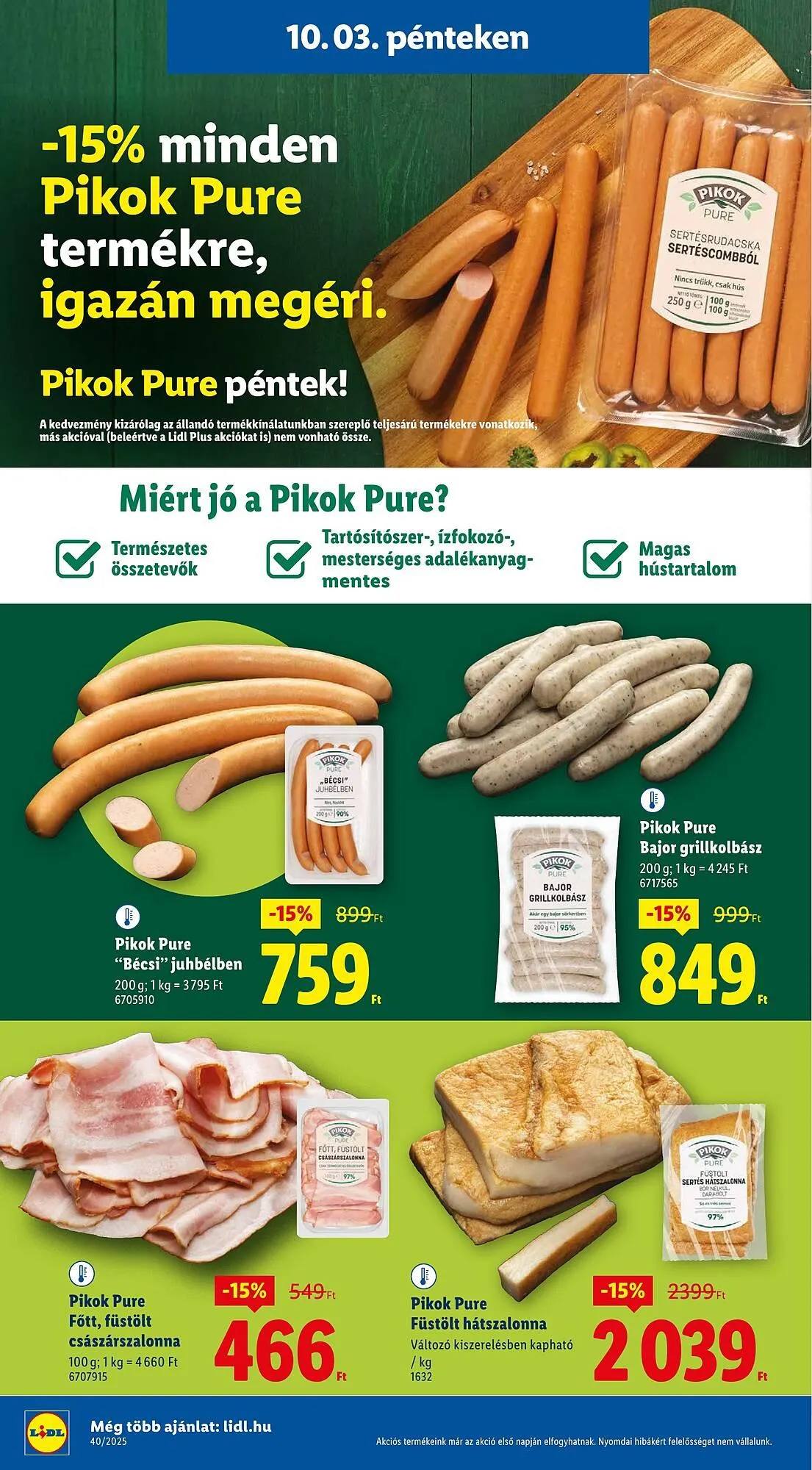 Katalógus Lidl akciós újság október 2.-tól október 8.-ig 2025. - Oldal 46