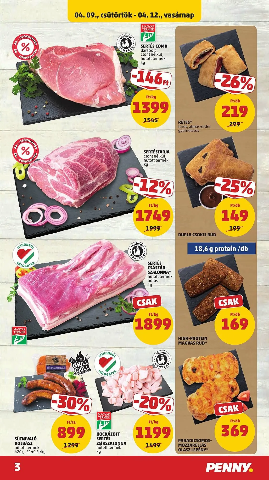 Katalógus PENNY akciós újság április 9.-tól április 15.-ig 2026. - Oldal 3