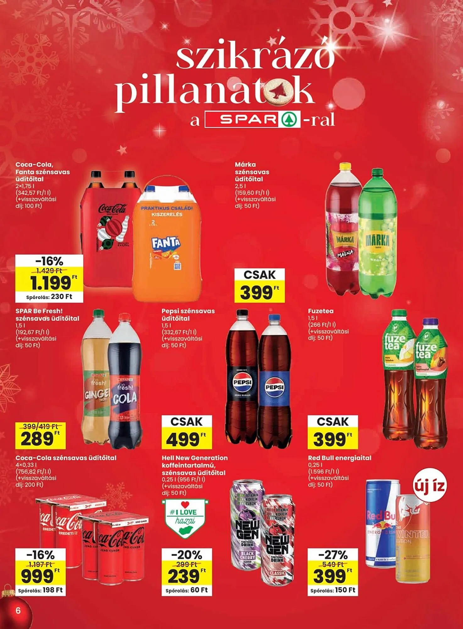Katalógus Spar akciós újság december 11.-tól december 17.-ig 2025. - Oldal 6
