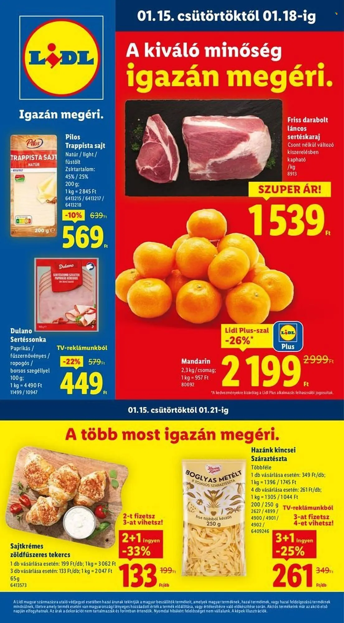 Katalógus Lidl akciós újság január 15.-tól január 21.-ig 2026. - Oldal 1