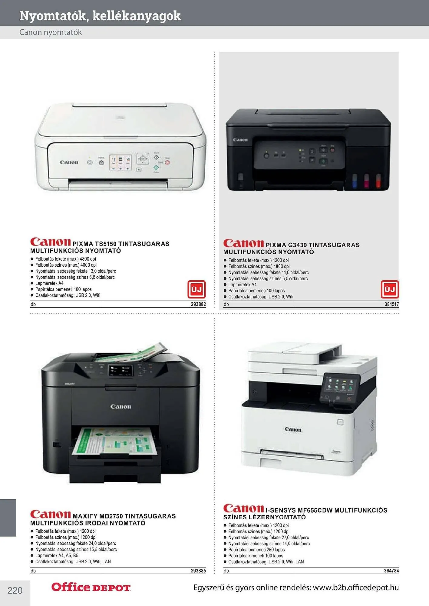 Katalógus Office Depot akciós újság május 9.-tól december 31.-ig 2026. - Oldal 220