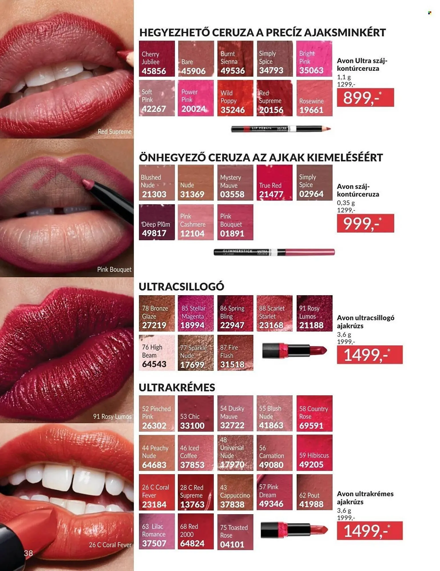 Katalógus AVON katalógus február 1.-tól február 28.-ig 2026. - Oldal 38