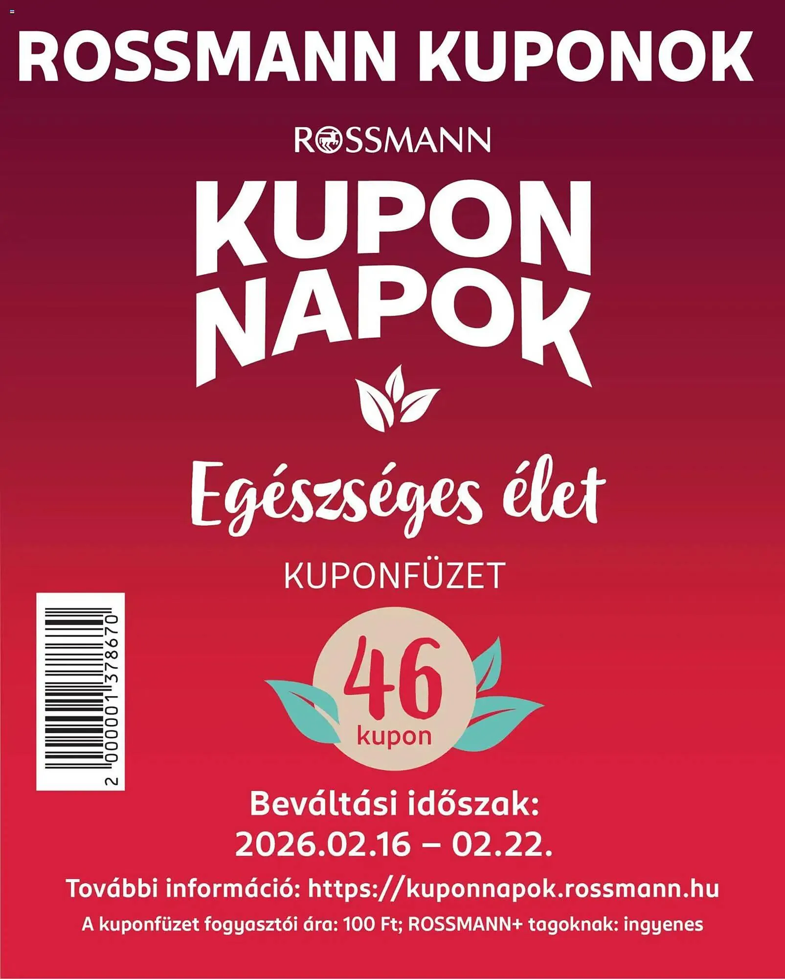Rossmann akciós újság - 1