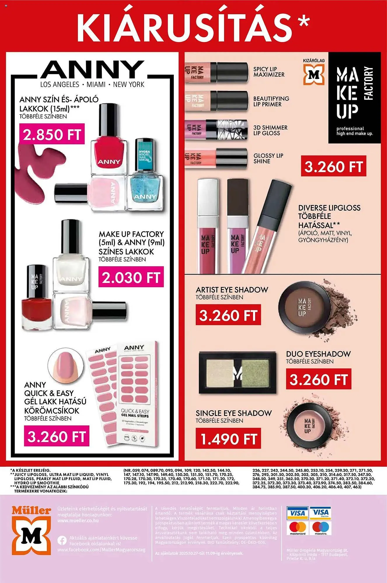 Katalógus Müller akciós újság október 27.-tól november 9.-ig 2025. - Oldal 4
