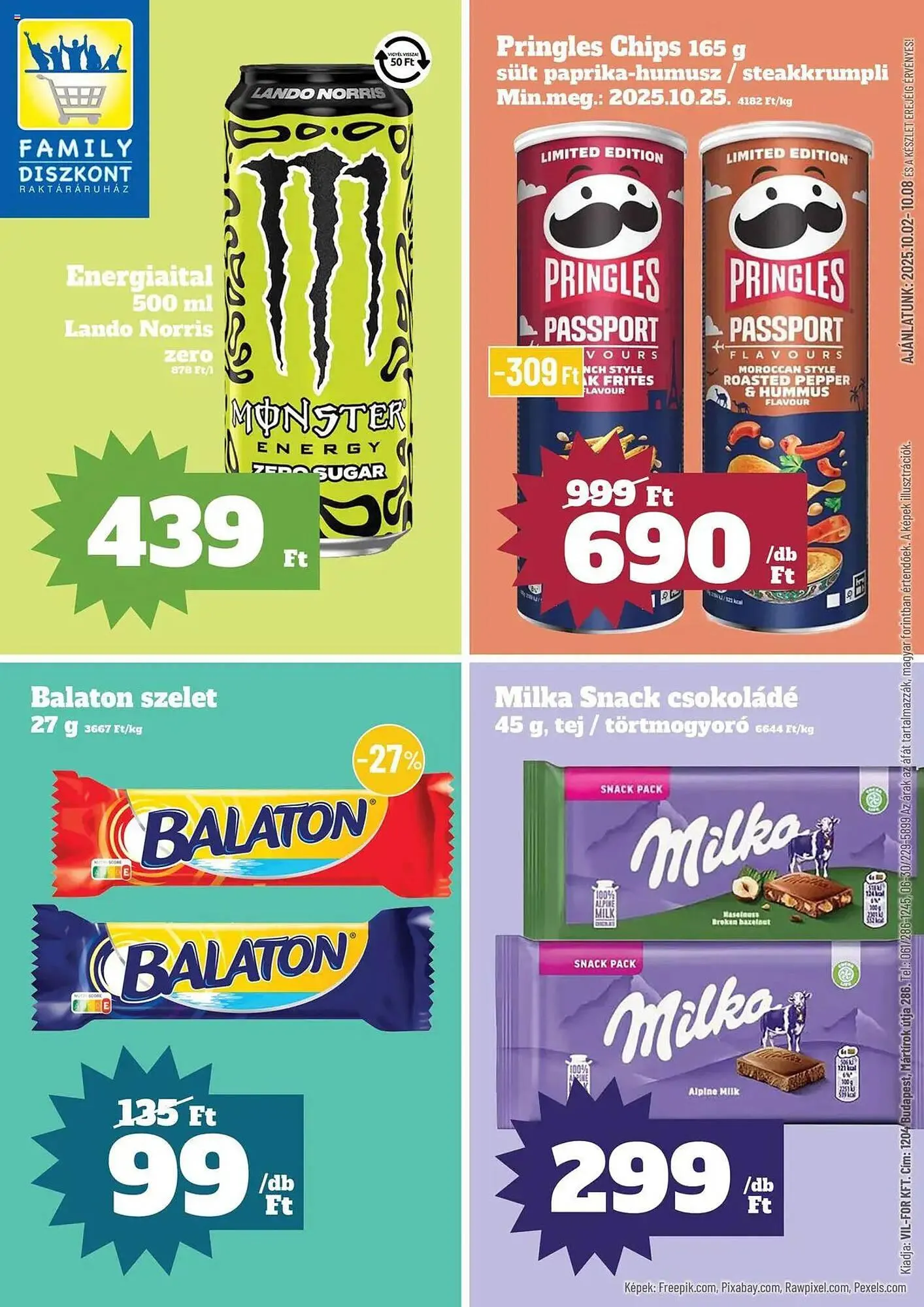 Family Diszkont akciós újság - 1