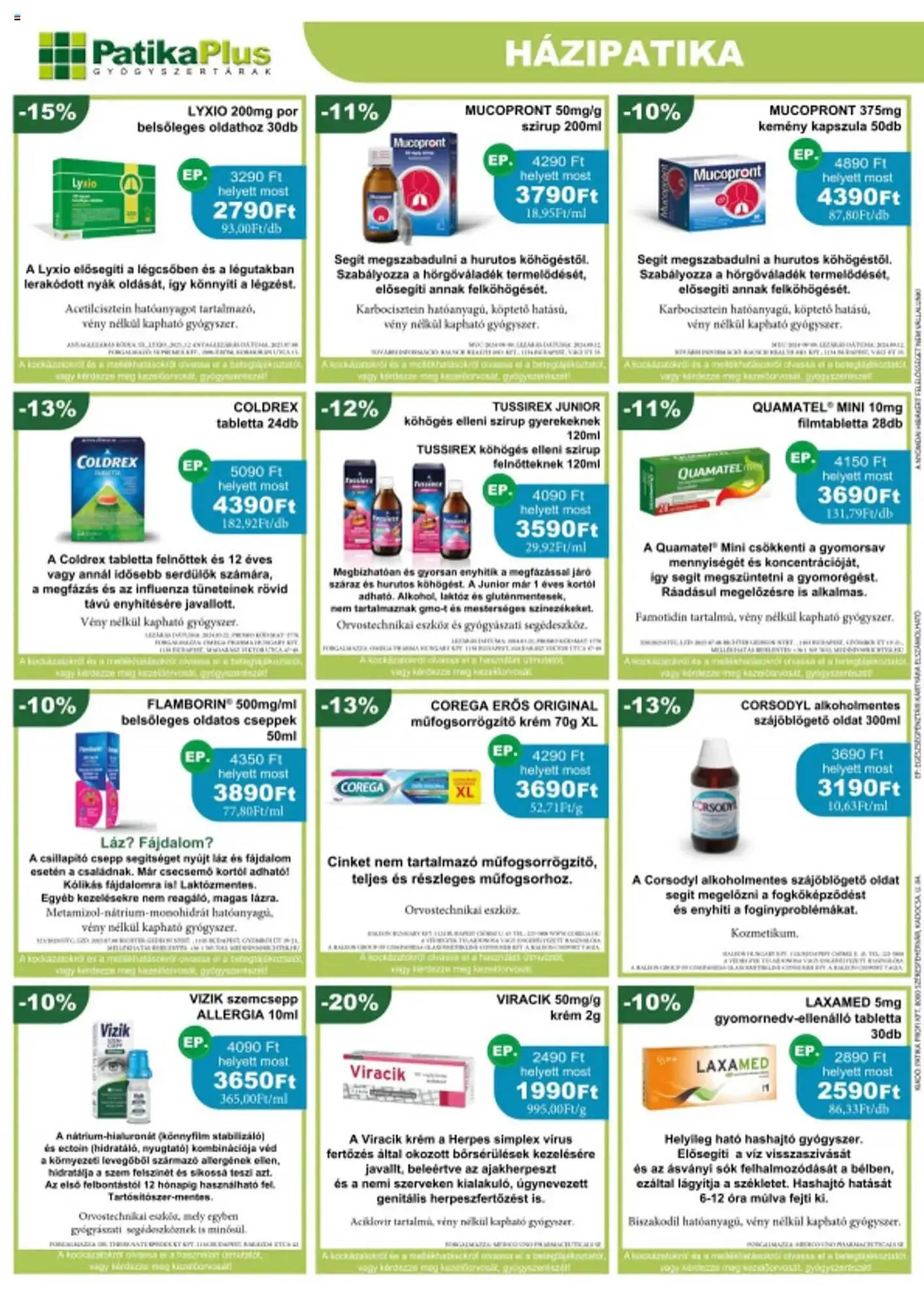 Katalógus PatikaPlus akciós újság augusztus 1.-tól augusztus 31.-ig 2025. - Oldal 2