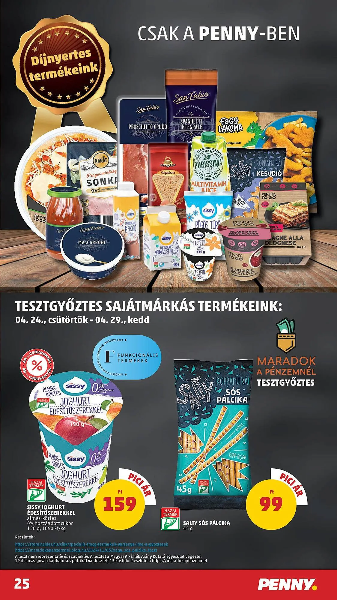 Katalógus PENNY akciós újság április 24.-tól április 29.-ig 2025. - Oldal 25