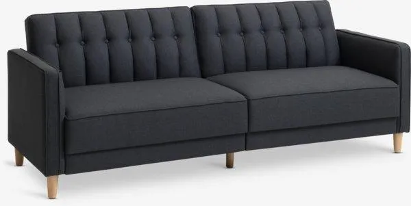 Kanapéágy TIVEDEN sötétszürke szövet