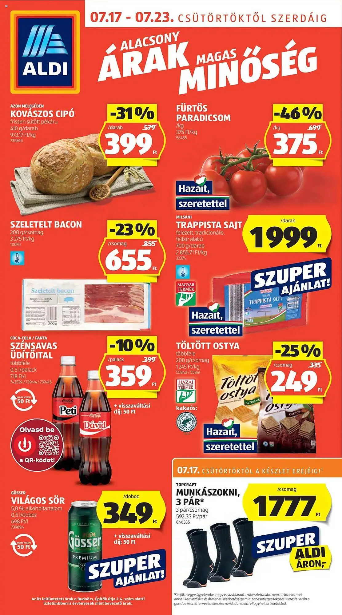 Katalógus ALDI akciós újság július 17.-tól július 23.-ig 2025. - Oldal 1