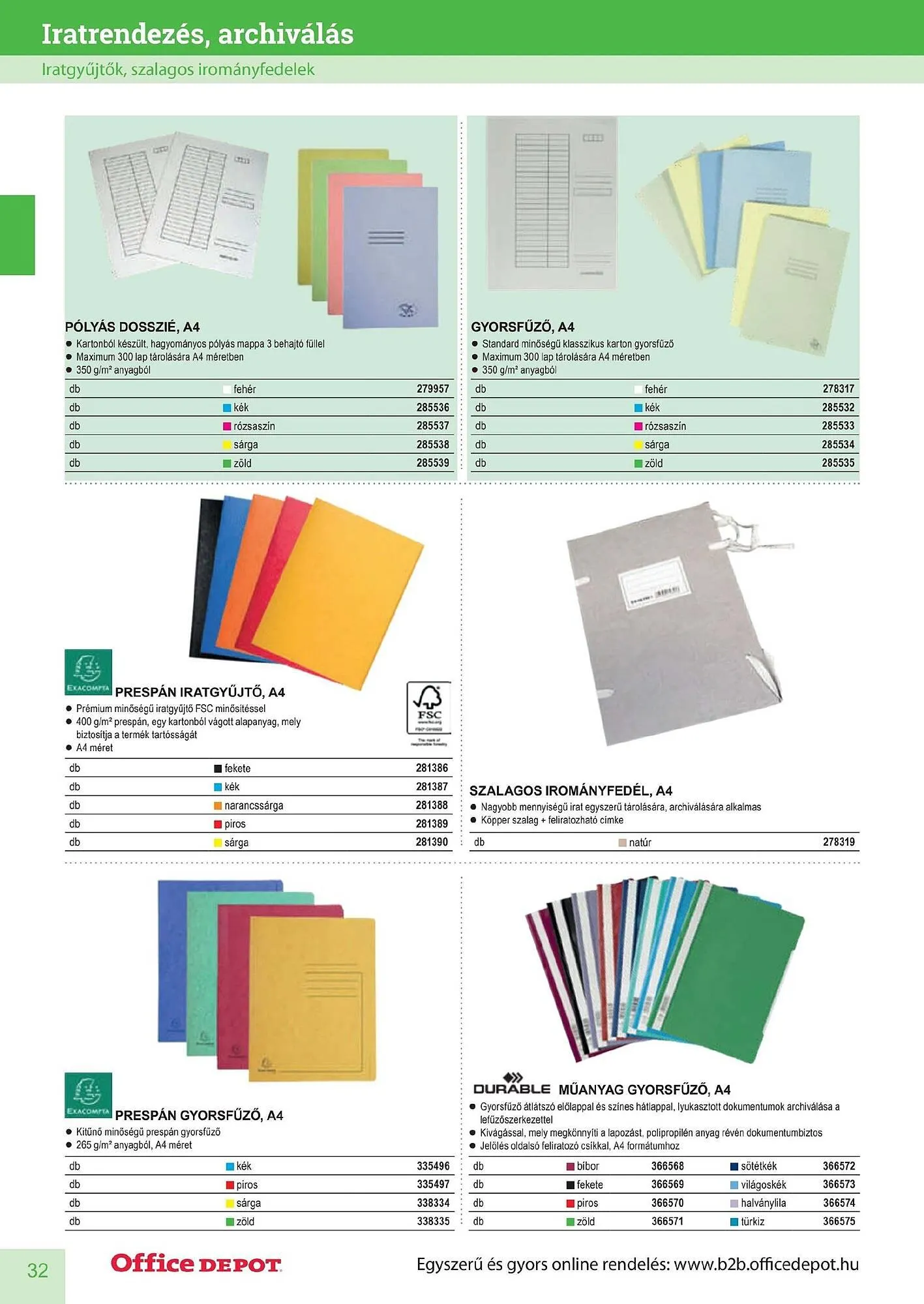 Katalógus Office Depot akciós újság május 9.-tól december 31.-ig 2026. - Oldal 32