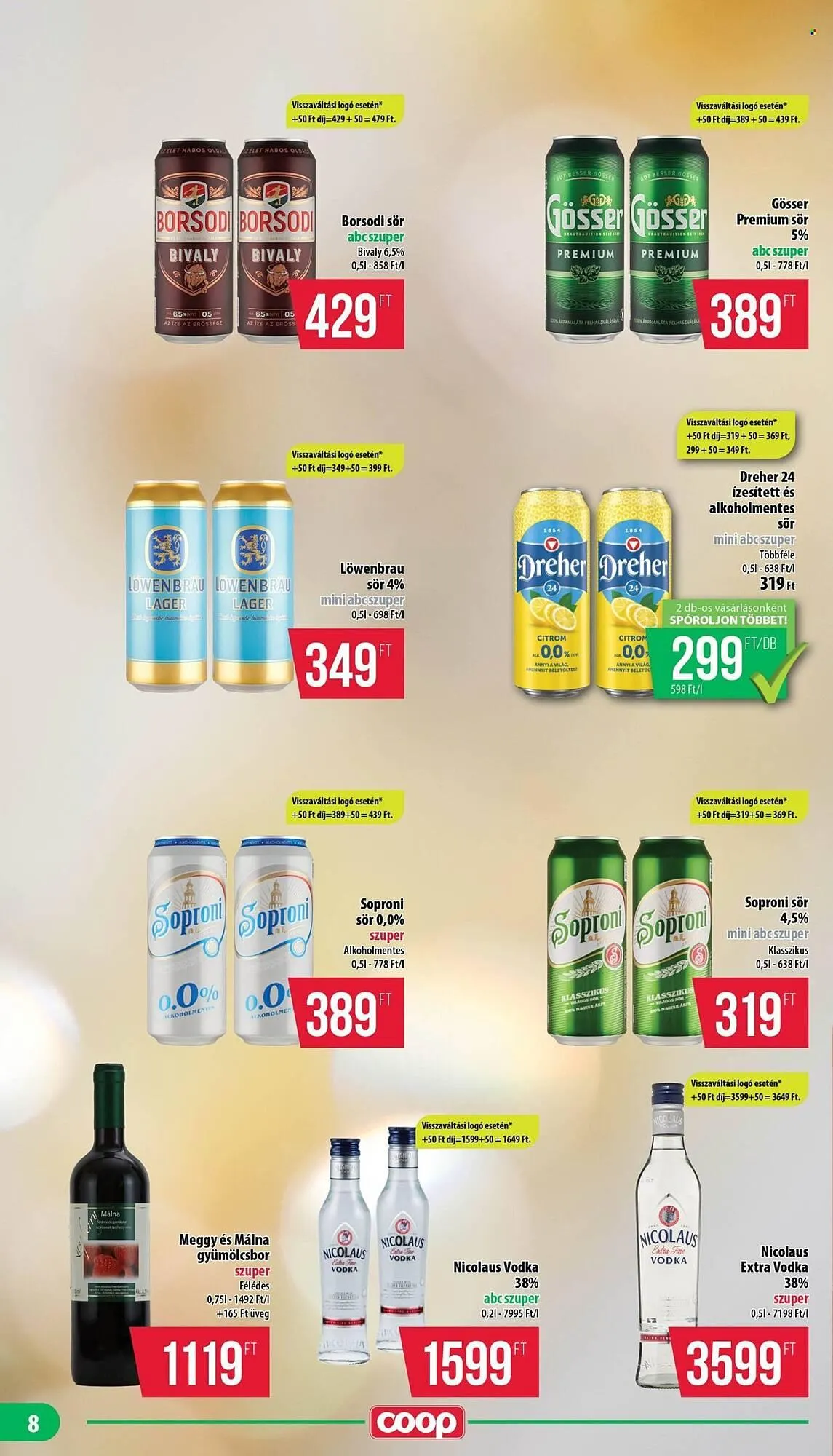 Katalógus Coop akciós újság május 15.-tól május 21.-ig 2025. - Oldal 8