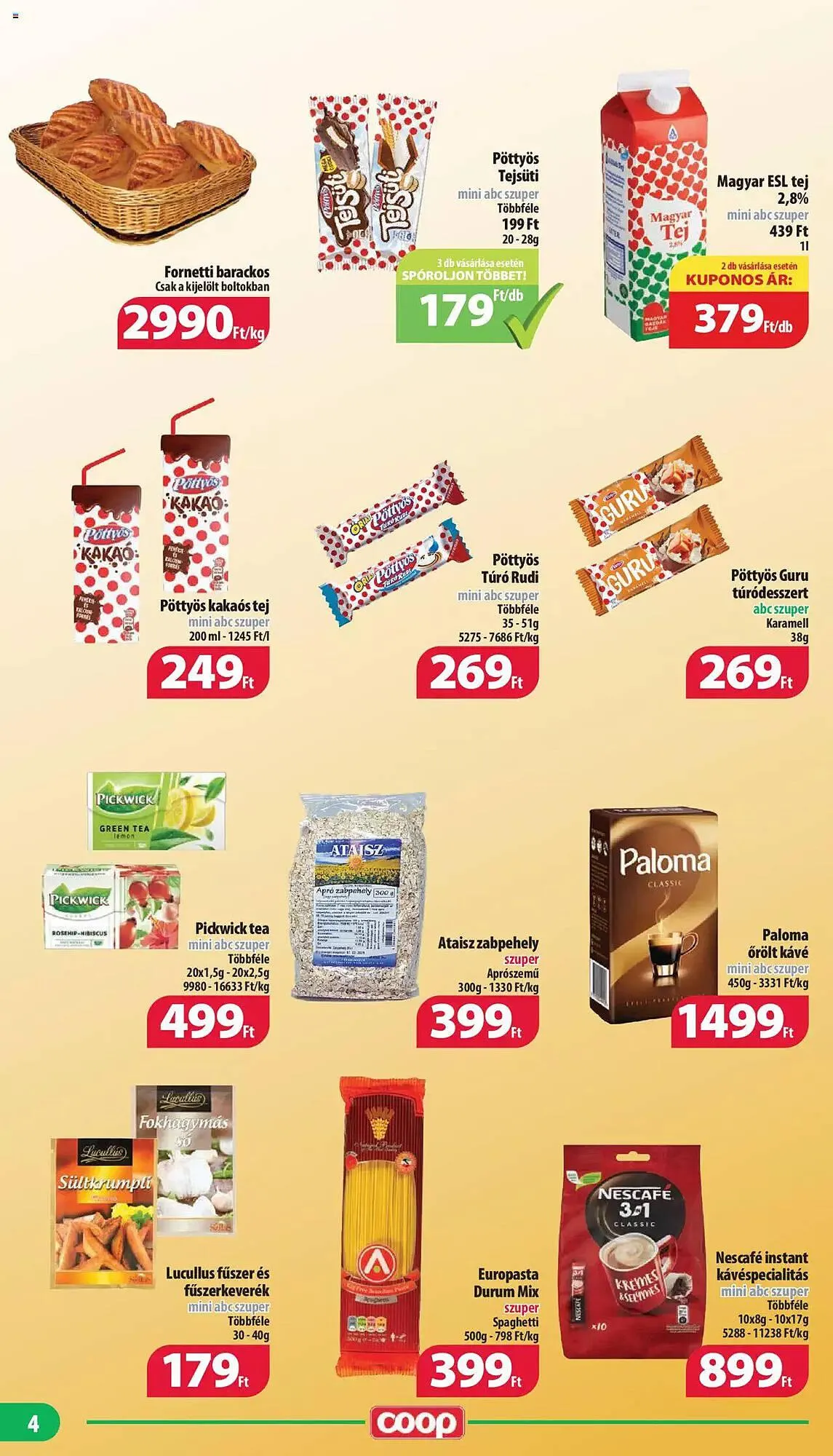 Katalógus Coop mini abc akciós újság szeptember 21.-tól október 4.-ig 2023. - Oldal 4