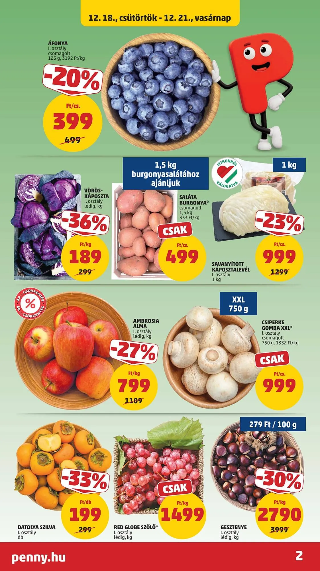 Katalógus PENNY akciós újság december 18.-tól december 24.-ig 2025. - Oldal 2