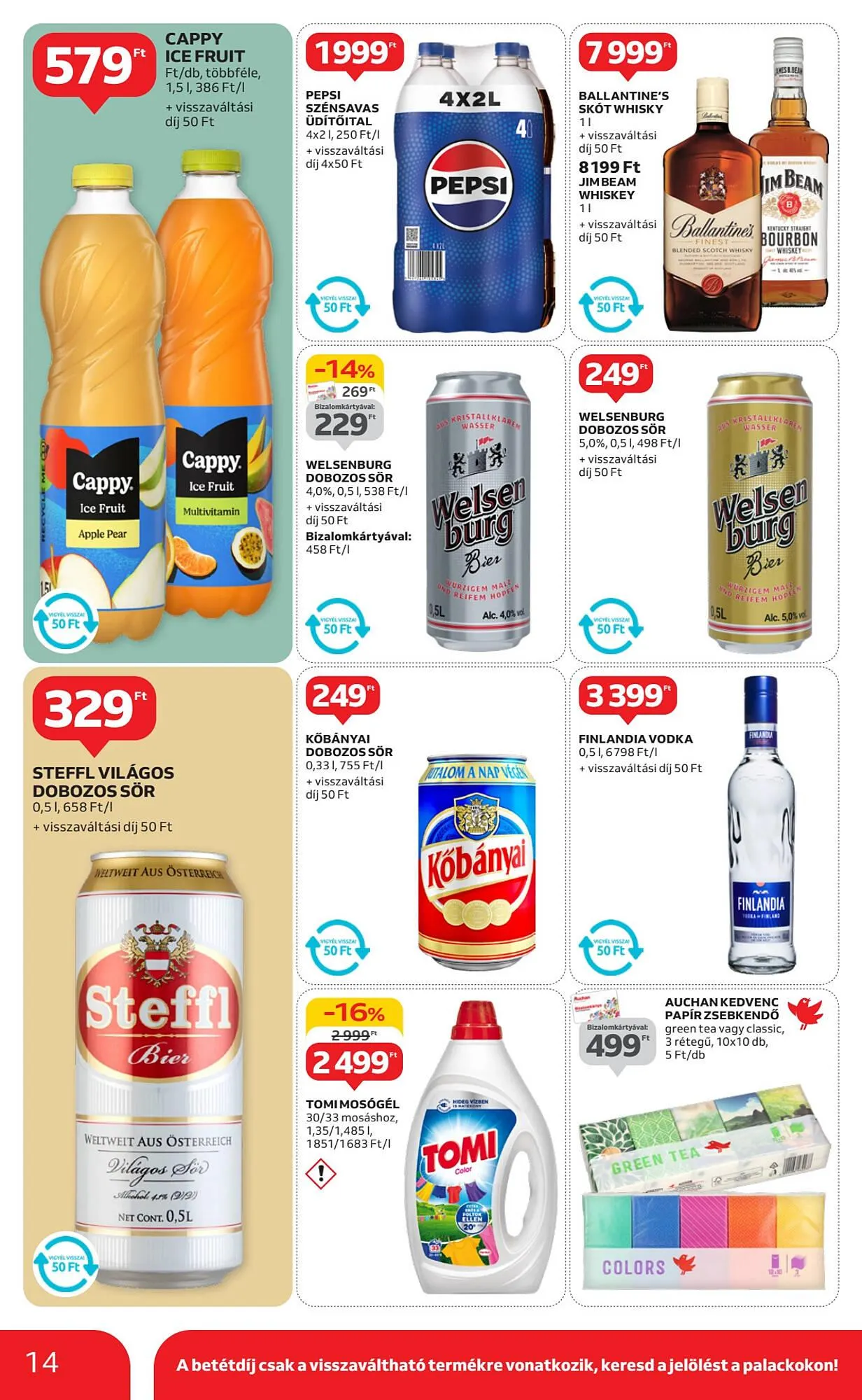 Katalógus Auchan akciós újság március 27.-tól április 2.-ig 2025. - Oldal 14