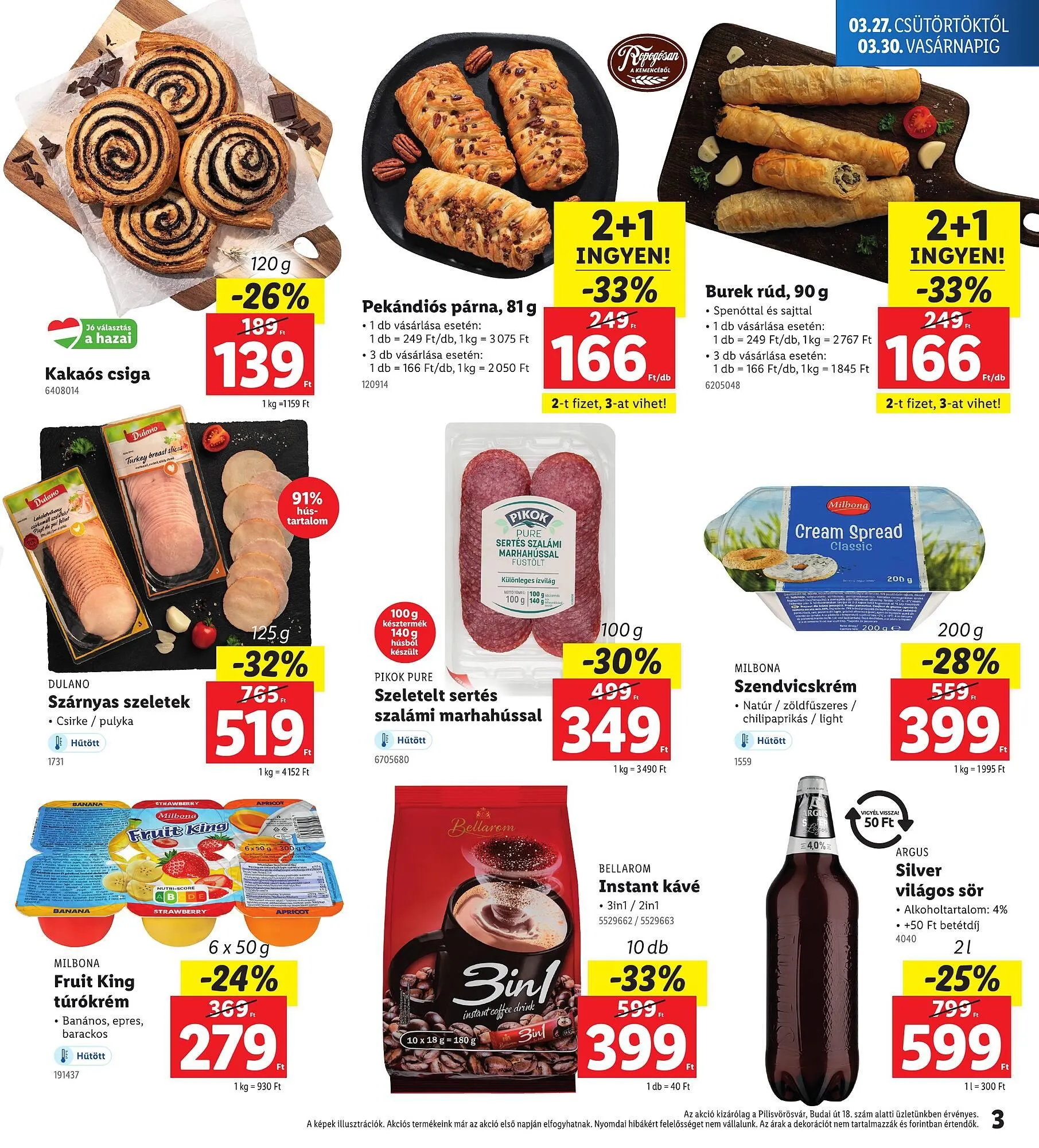 Katalógus Lidl akciós újság március 27.-tól március 30.-ig 2025. - Oldal 3