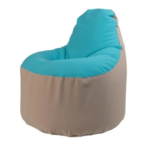 Drapp-türkiz Junior Babzsákfotel