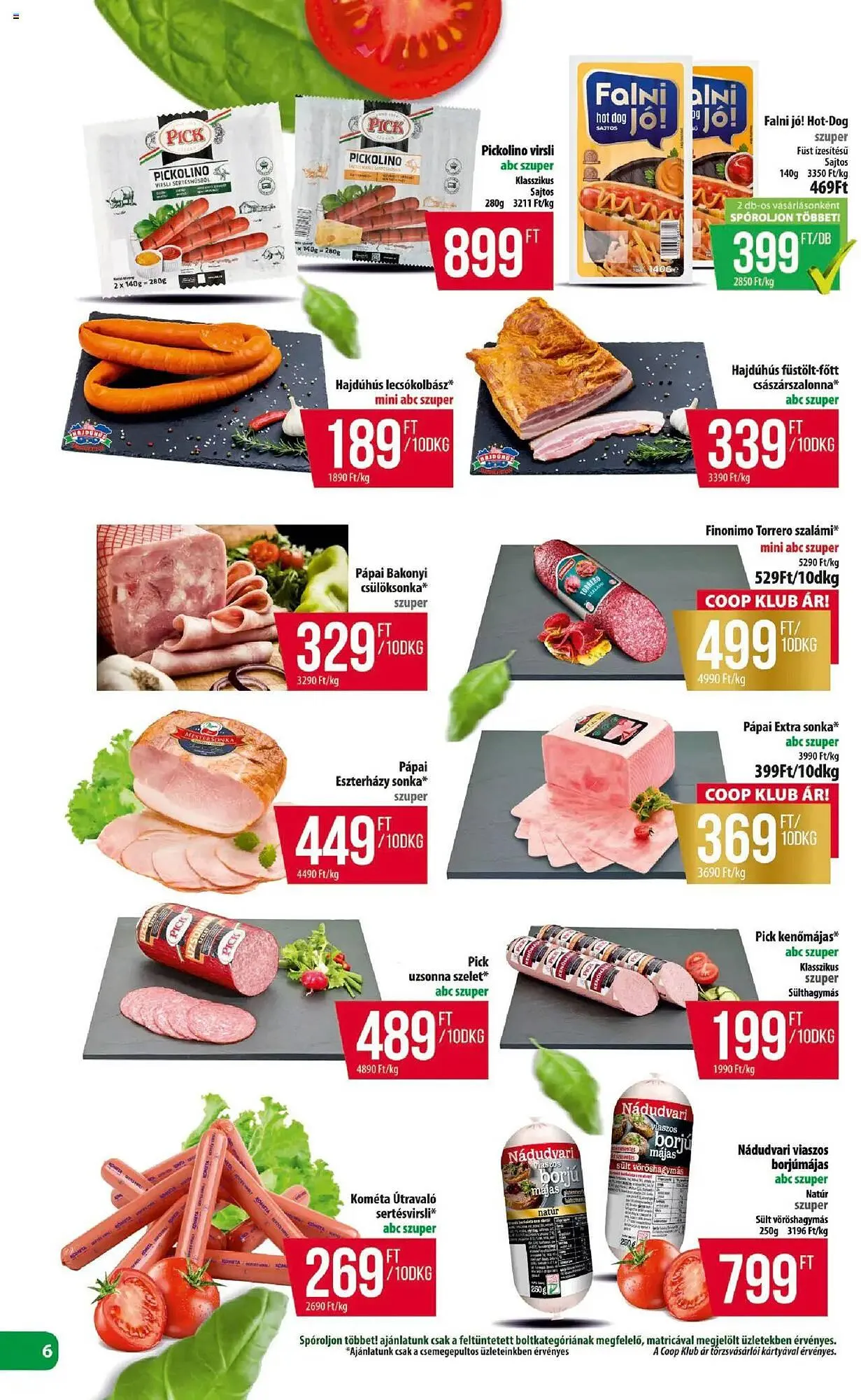Katalógus Coop akciós újság április 17.-tól április 23.-ig 2025. - Oldal 6