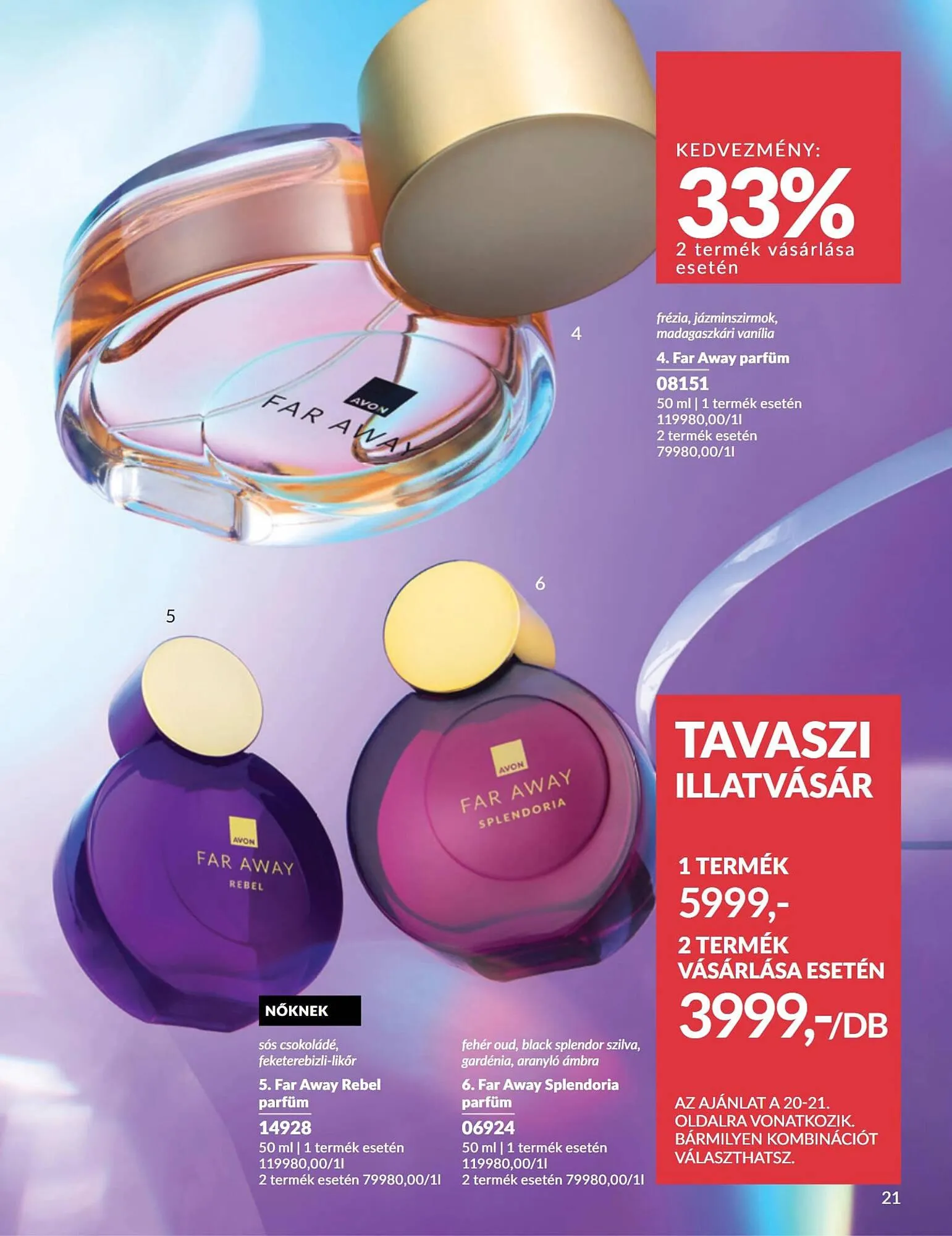Katalógus AVON akciós újság április 1.-tól április 30.-ig 2025. - Oldal 21