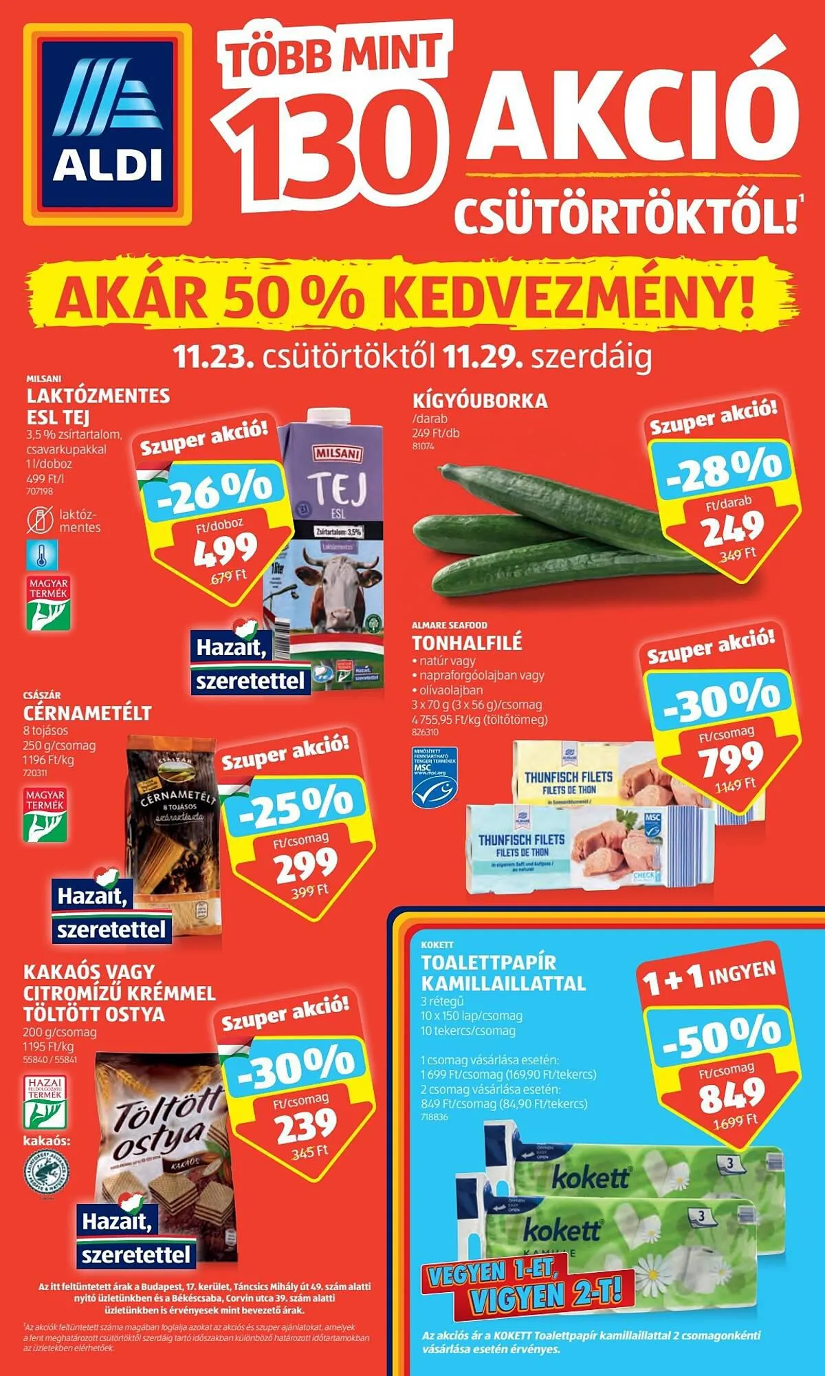 Katalógus ALDI akciós újság november 30.-tól december 6.-ig 2023. - Oldal 1