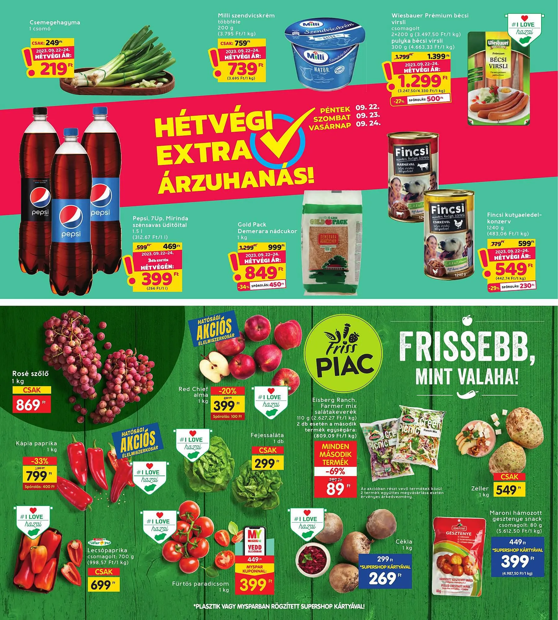 Katalógus Interspar akciós újság szeptember 21.-tól szeptember 27.-ig 2023. - Oldal 25