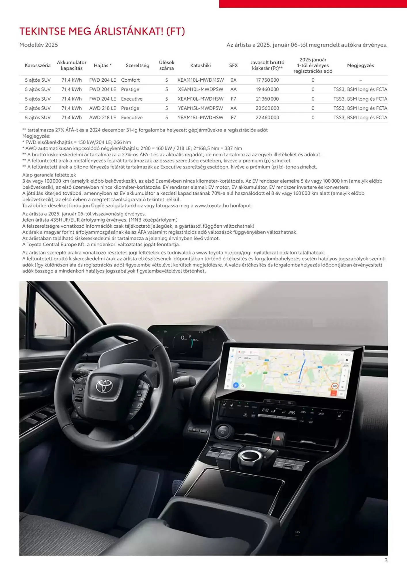 Katalógus Toyota akciós újság január 15.-tól január 15.-ig 2026. - Oldal 3