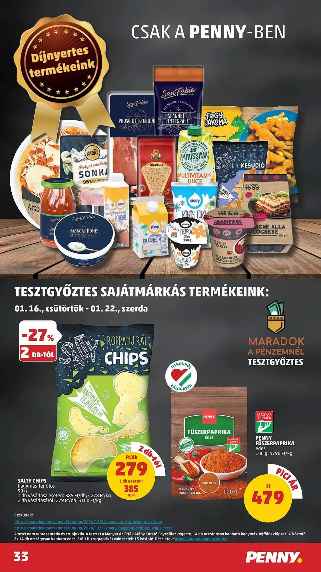 Katalógus PENNY akciós újság január 16.-tól január 22.-ig 2025. - Oldal 33