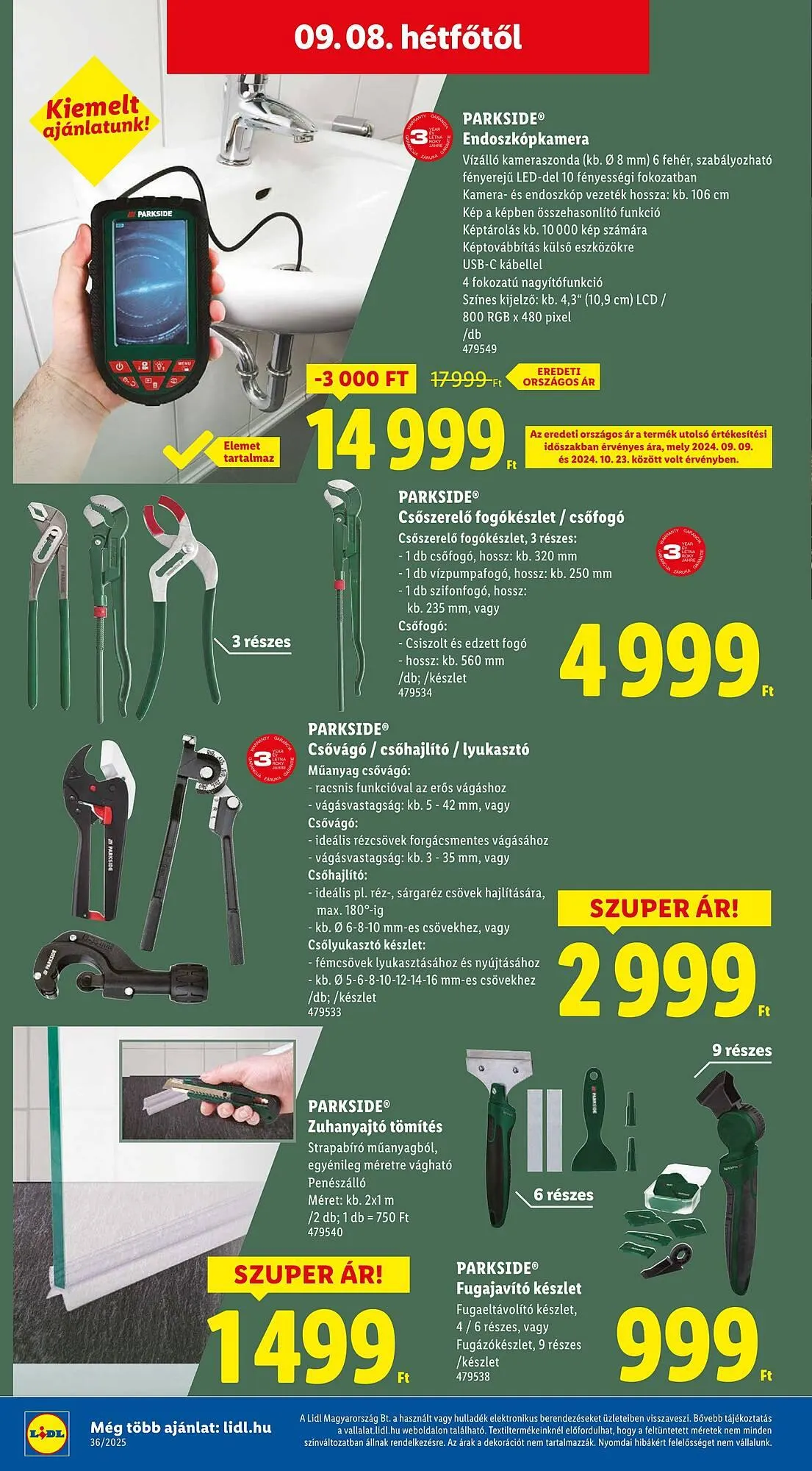 Katalógus Pick-Lidl Nyereményjáték 2025.09.24 akciós újság szeptember 4.-tól szeptember 10.-ig 2025. - Oldal 54