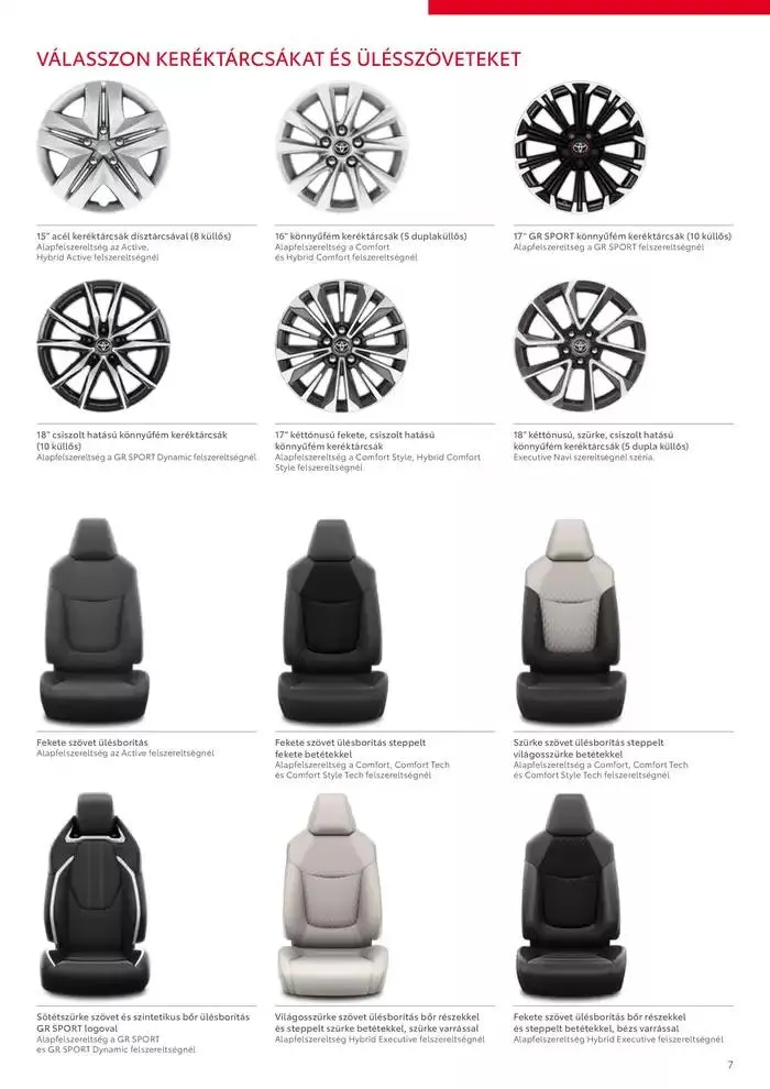 Katalógus Toyota Corolla Sedan január 17.-tól január 17.-ig 2026. - Oldal 7