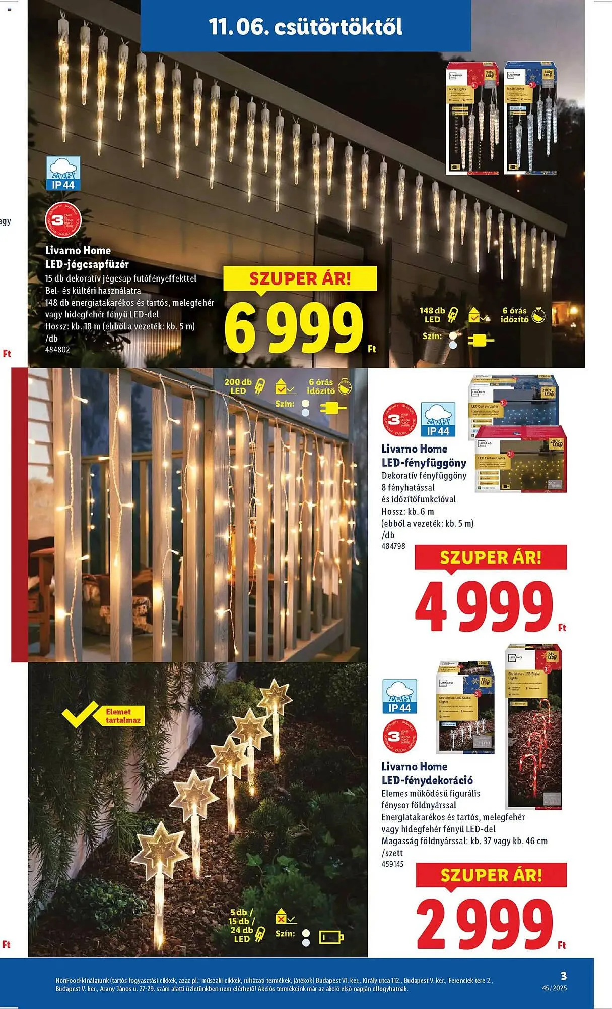 Katalógus Lidl akciós újság november 6.-tól december 28.-ig 2025. - Oldal 3