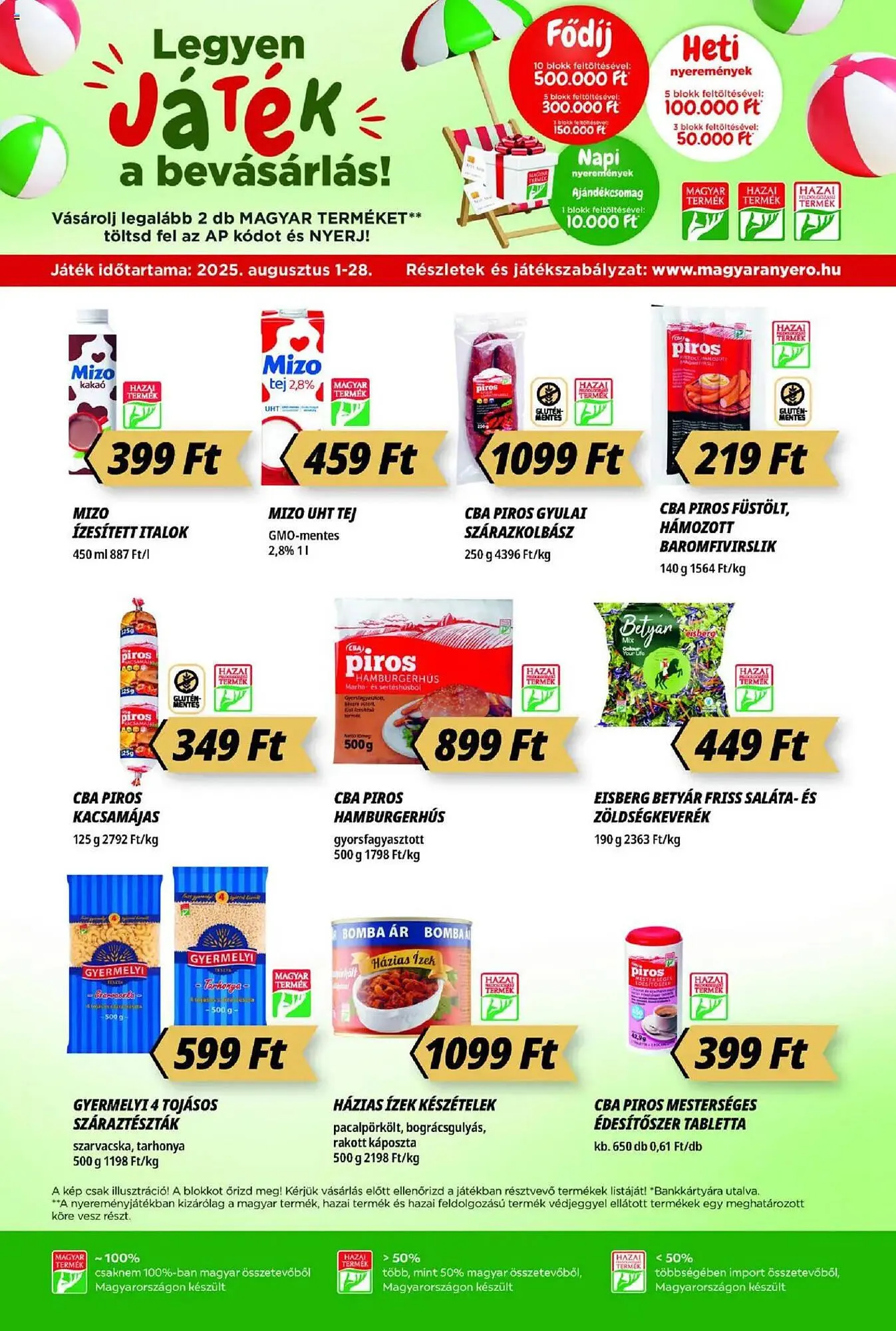 Katalógus Príma akciós újság augusztus 14.-tól augusztus 20.-ig 2025. - Oldal 6