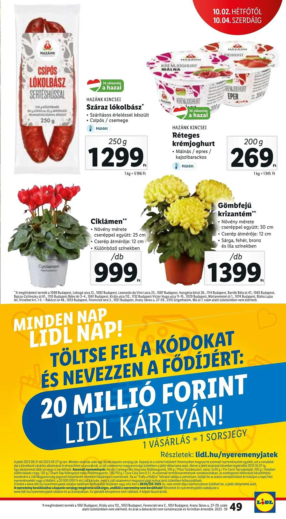 Katalógus Lidl akciós újság szeptember 28.-tól október 4.-ig 2023. - Oldal 49