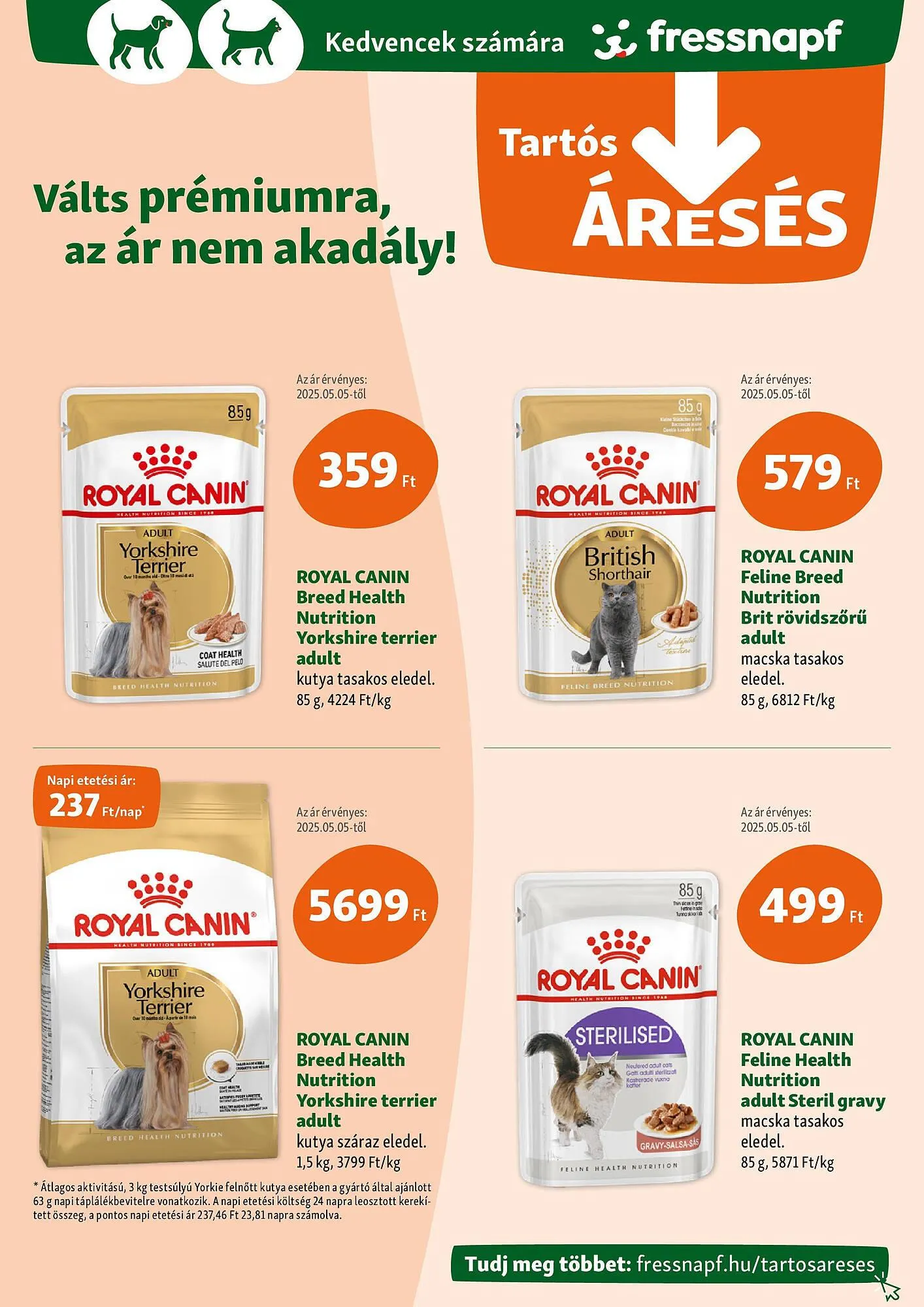 Katalógus Fressnapf akciós újság május 8.-tól május 14.-ig 2025. - Oldal 4