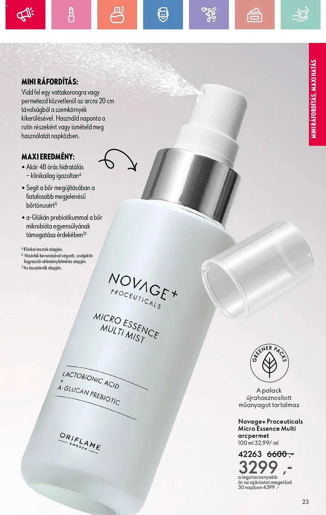 Katalógus Oriflame akciós újság március 23.-tól április 12.-ig 2025. - Oldal 23