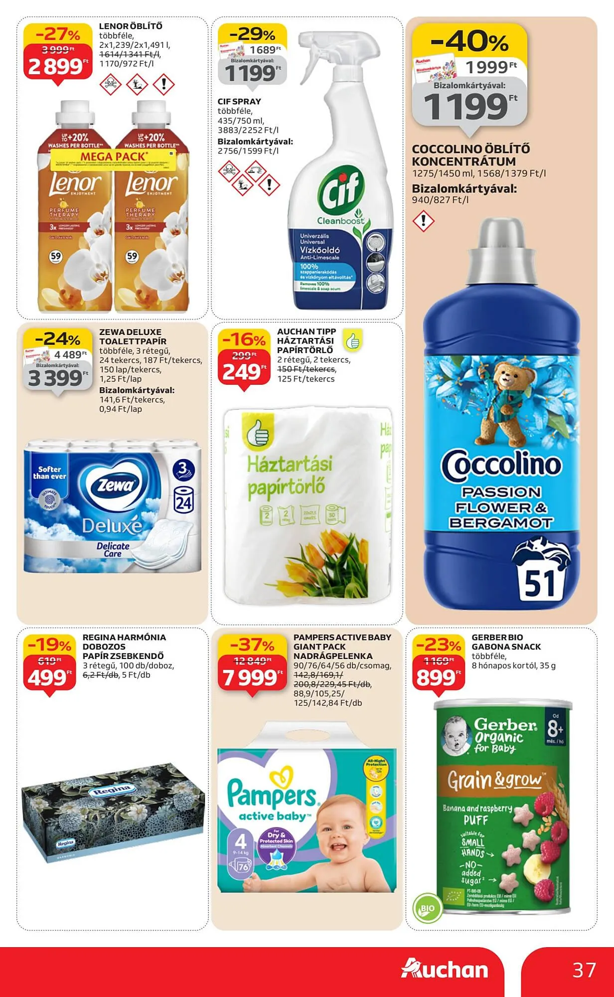 Katalógus Auchan akciós újság január 8.-tól január 14.-ig 2026. - Oldal 37