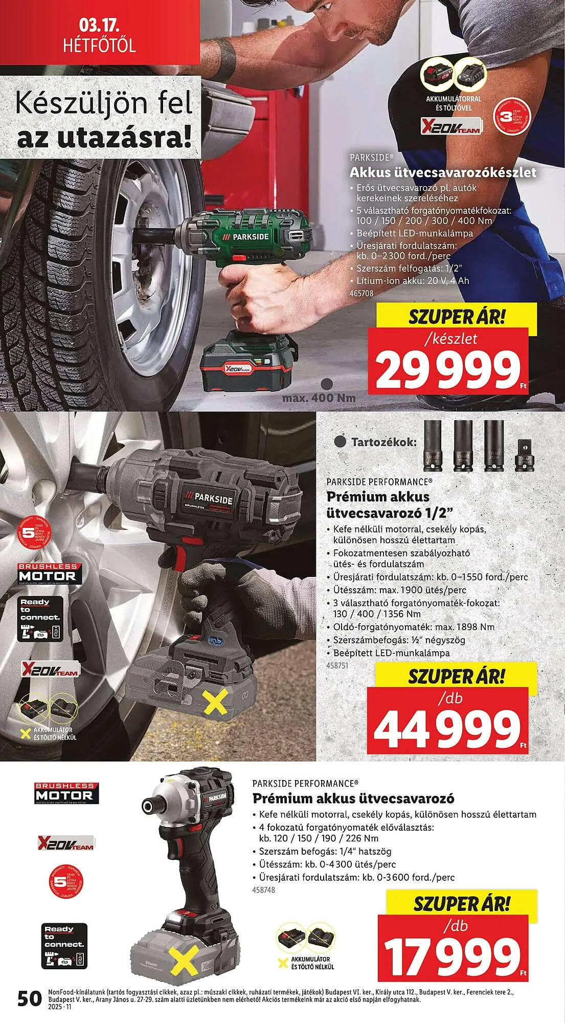 Katalógus Lidl akciós újság március 13.-tól március 19.-ig 2025. - Oldal 50