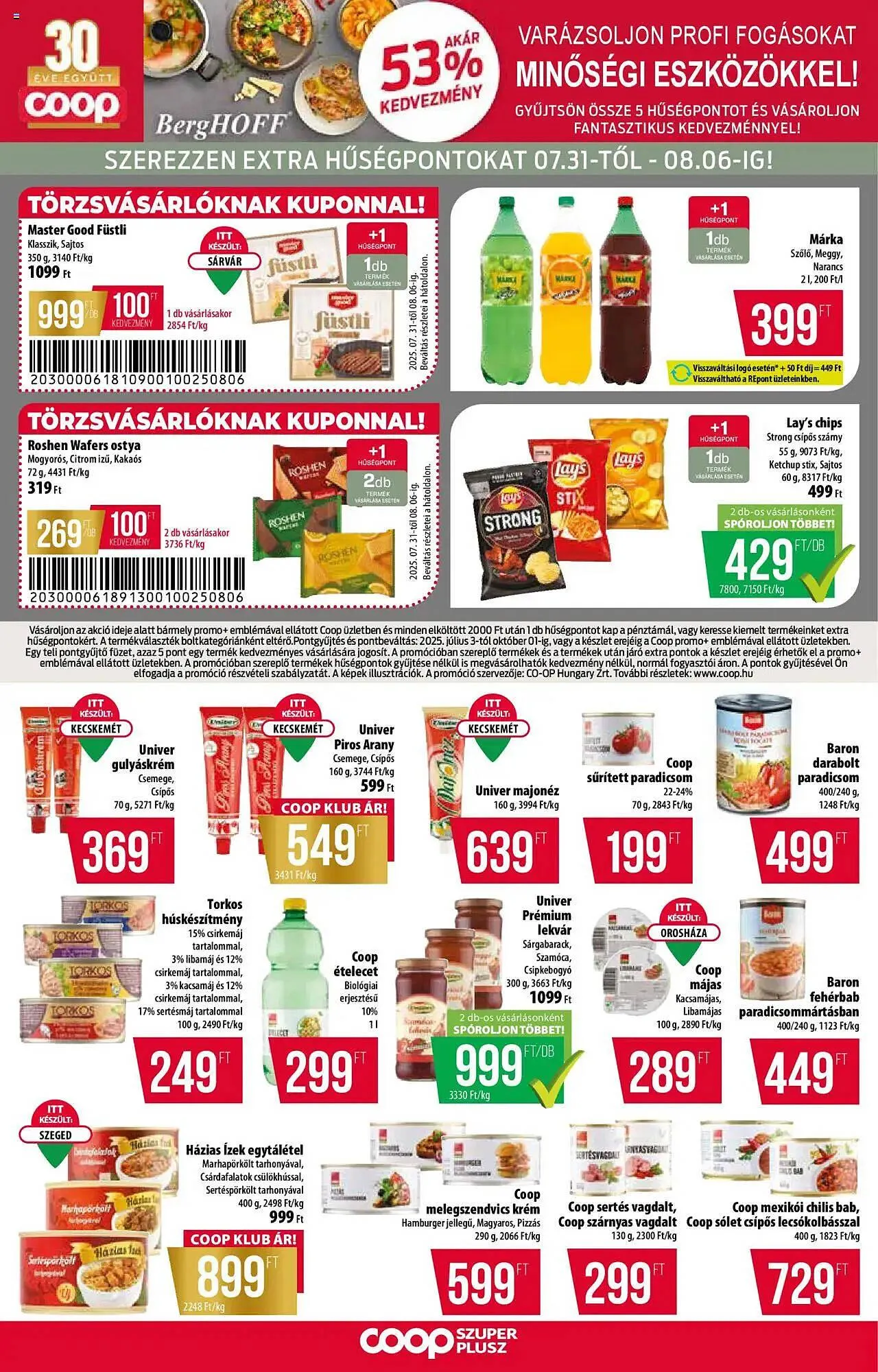Katalógus Coop akciós újság július 31.-tól augusztus 6.-ig 2025. - Oldal 4
