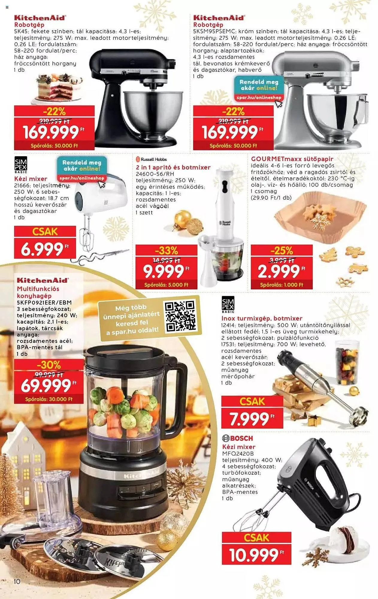 Katalógus Interspar akciós újság november 22.-tól december 24.-ig 2023. - Oldal 10