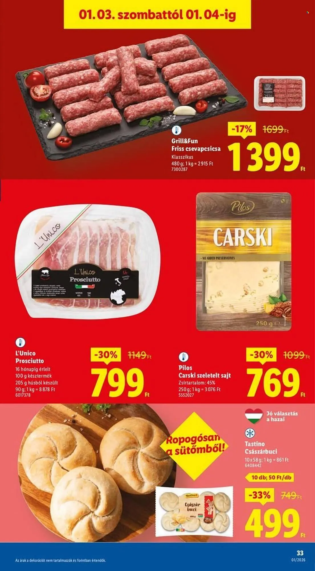 Katalógus Lidl akciós újság január 2.-tól január 7.-ig 2026. - Oldal 33