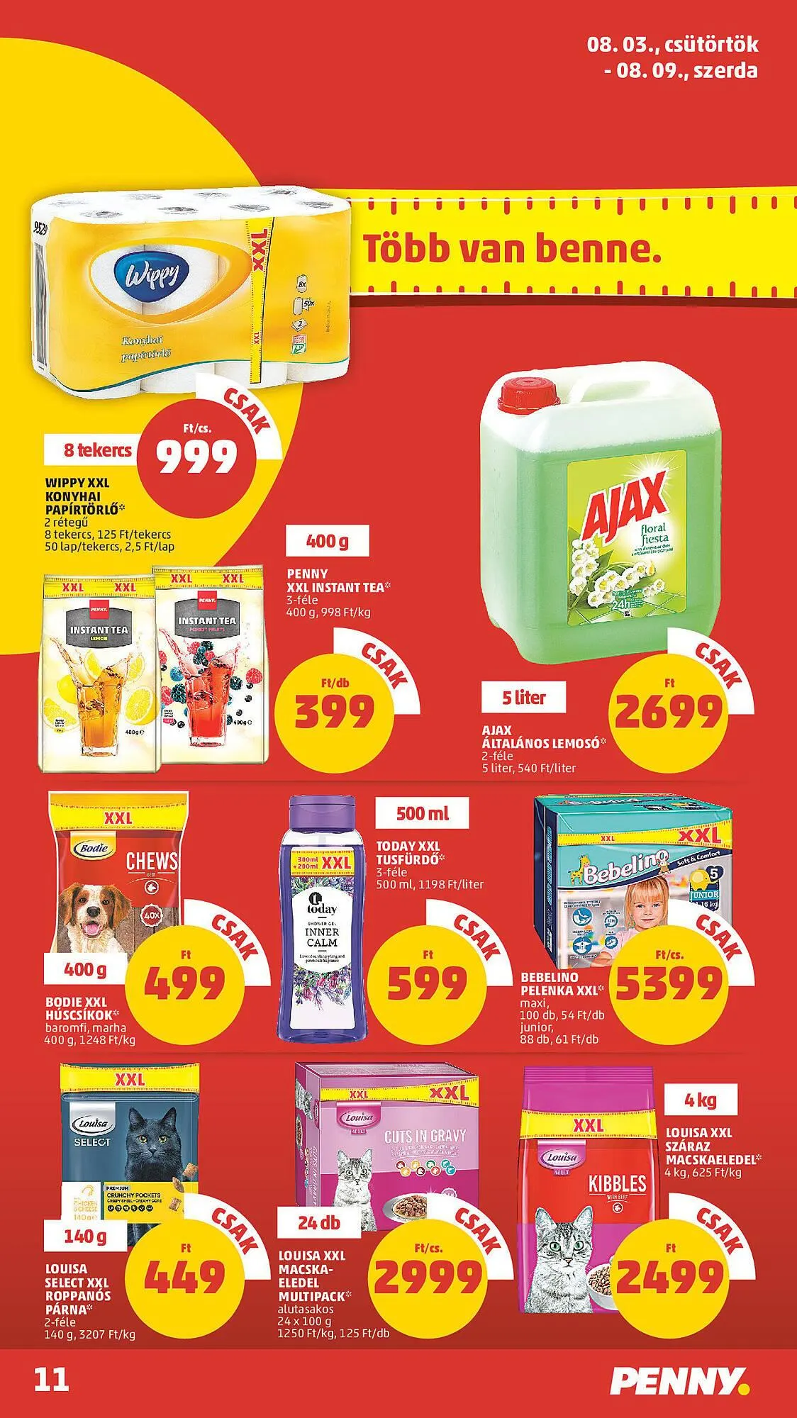 Katalógus PENNY akciós újság augusztus 1.-tól augusztus 9.-ig 2023. - Oldal 13