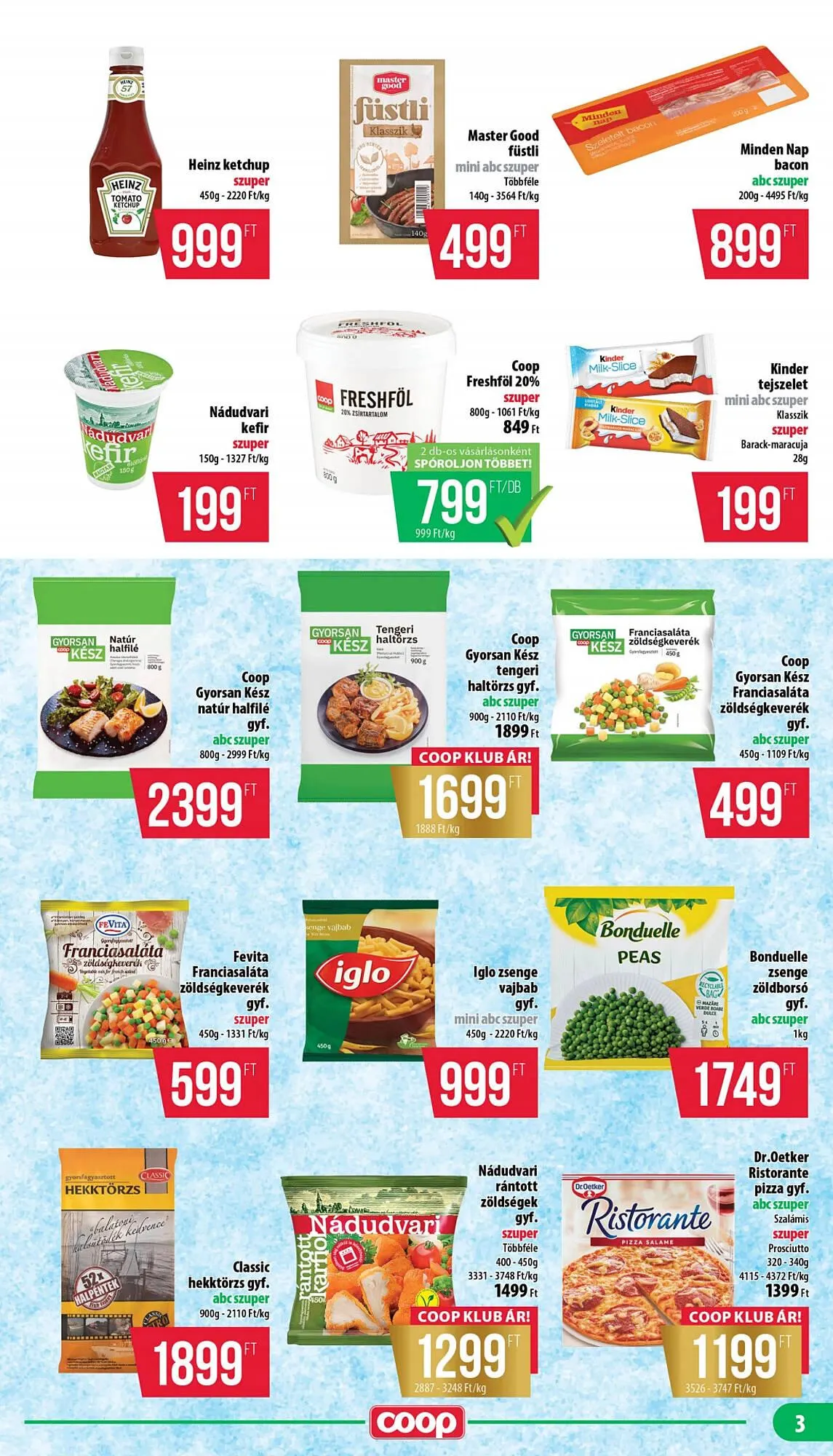 Katalógus Coop akciós újság március 26.-tól április 1.-ig 2026. - Oldal 3