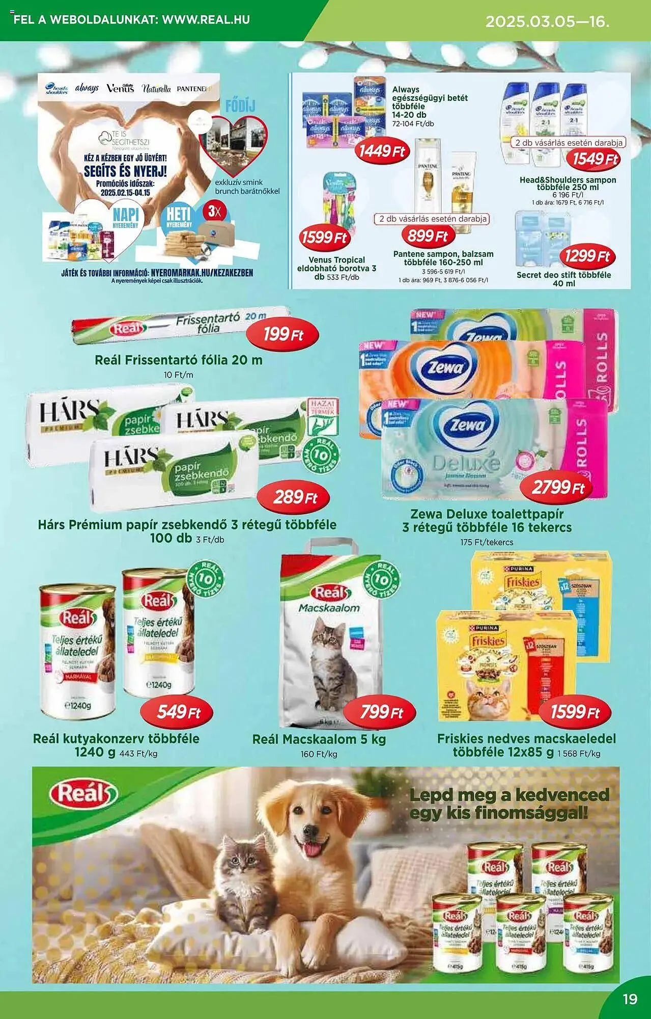 Katalógus Real akciós újság március 5.-tól március 16.-ig 2025. - Oldal 19
