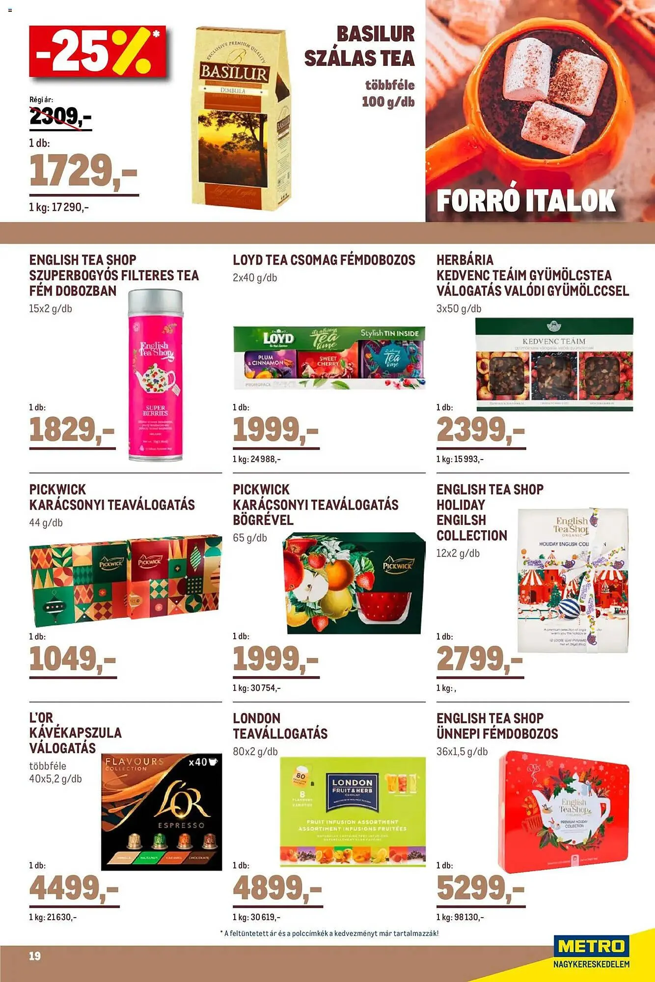 Katalógus Metro akciós újság november 2.-tól november 30.-ig 2025. - Oldal 19
